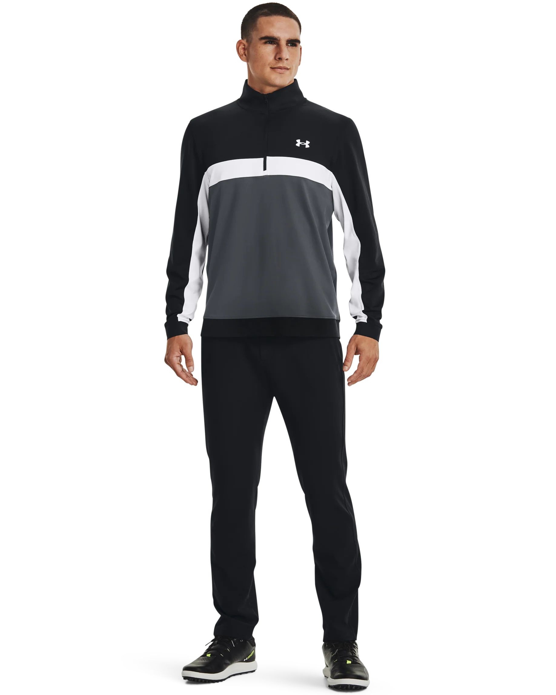 Men's UA Storm Midlayer ½ Zip Long Sleeve Top - Image 3