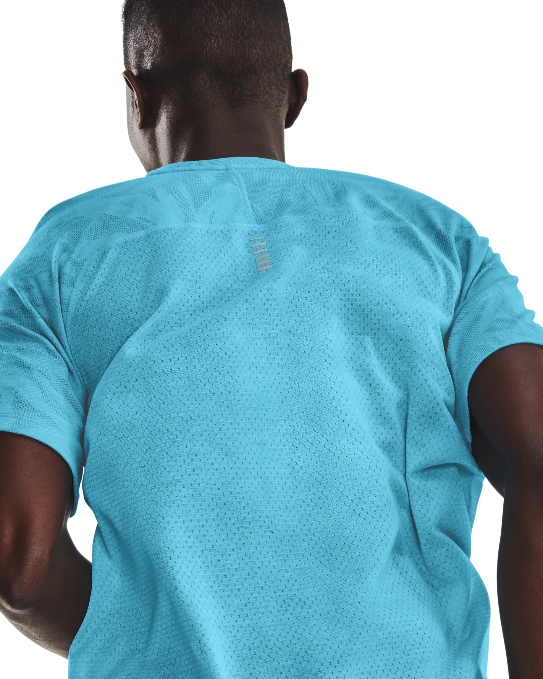 Men's UA Streaker Jacquard T-Shirt - Image 6