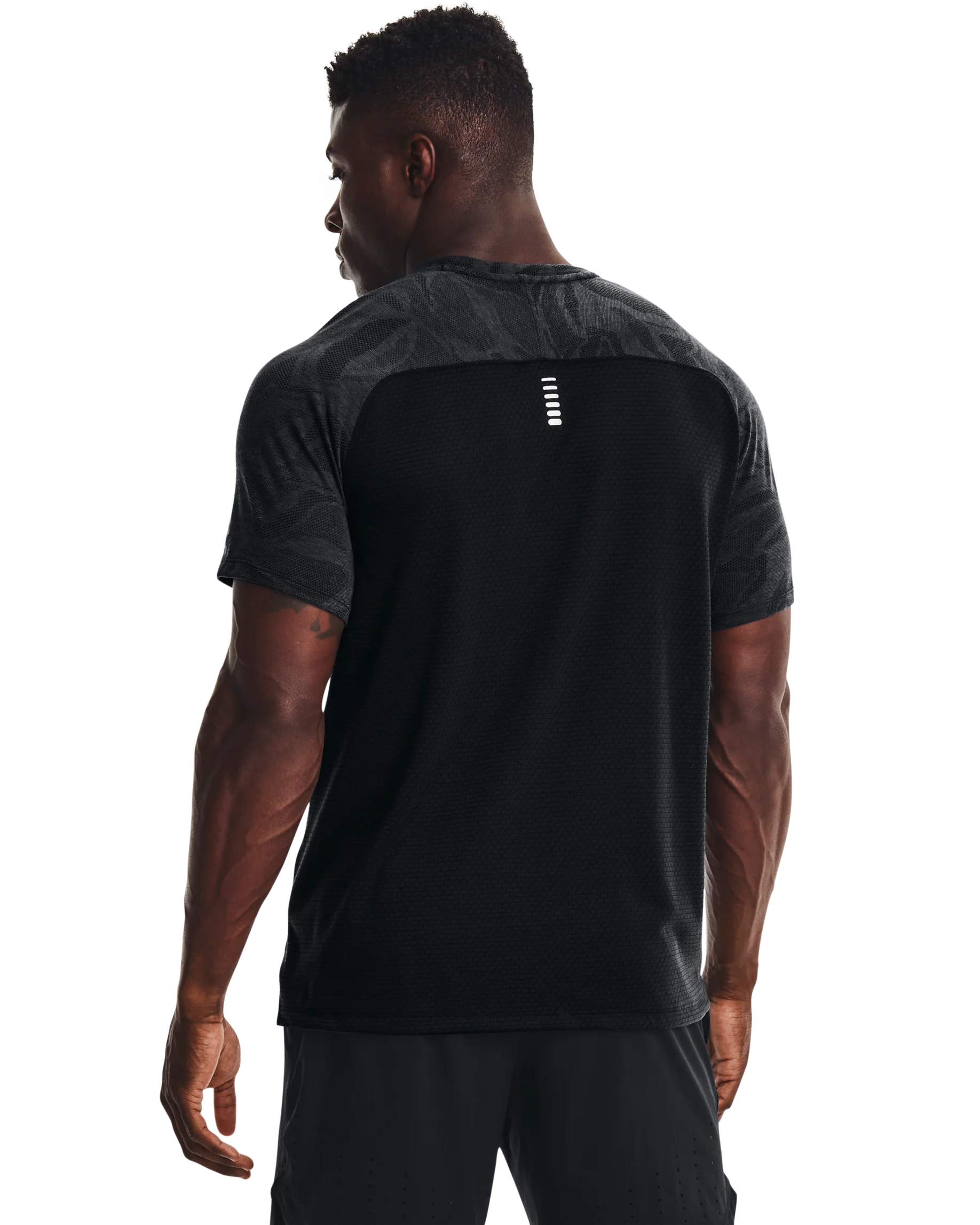 Men's UA Streaker Jacquard T-Shirt - Image 2