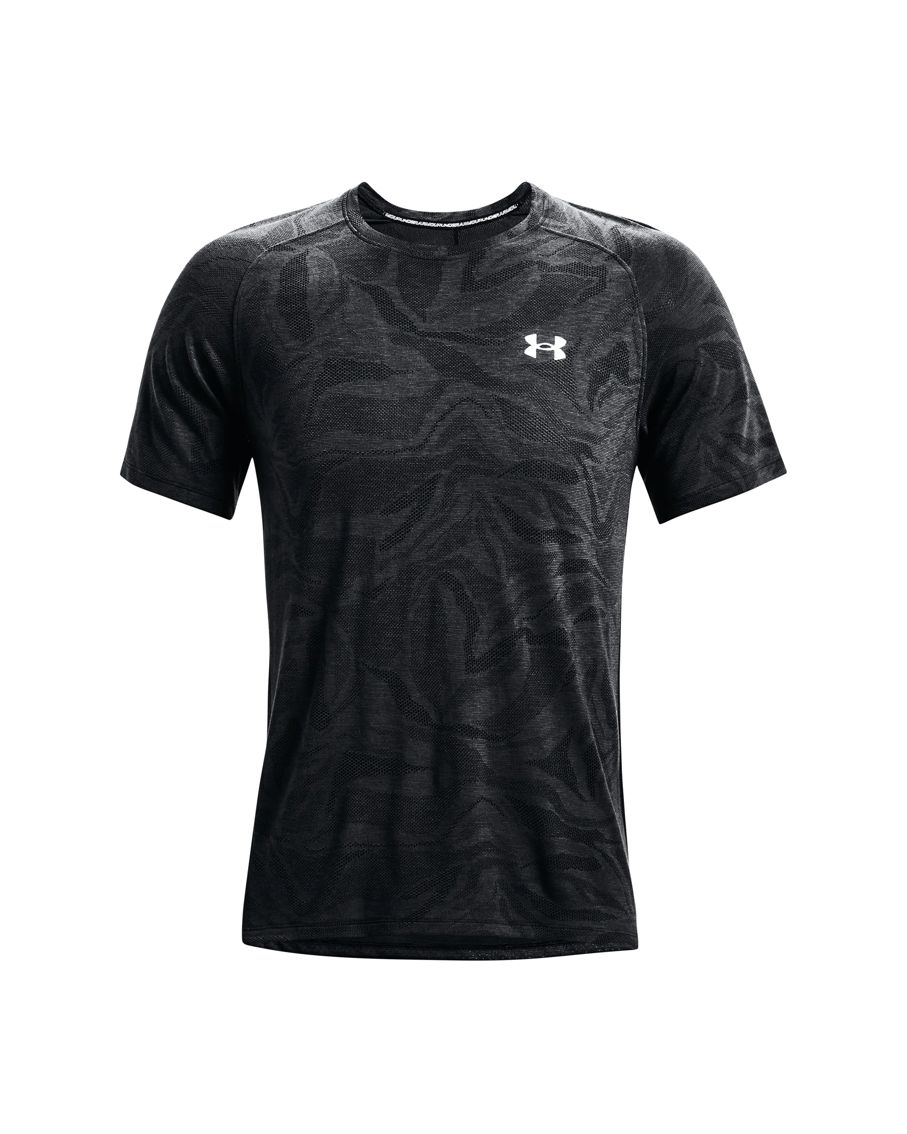 Men's UA Streaker Jacquard T-Shirt - Image 3