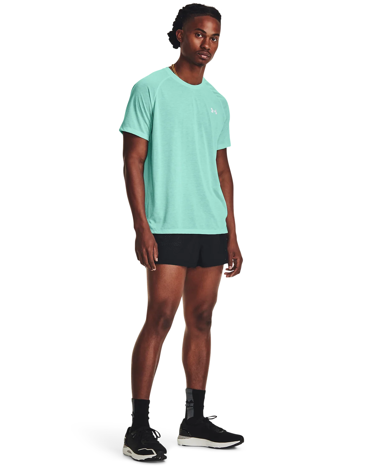 Men's UA Streaker Run Short Sleeve - Image 4