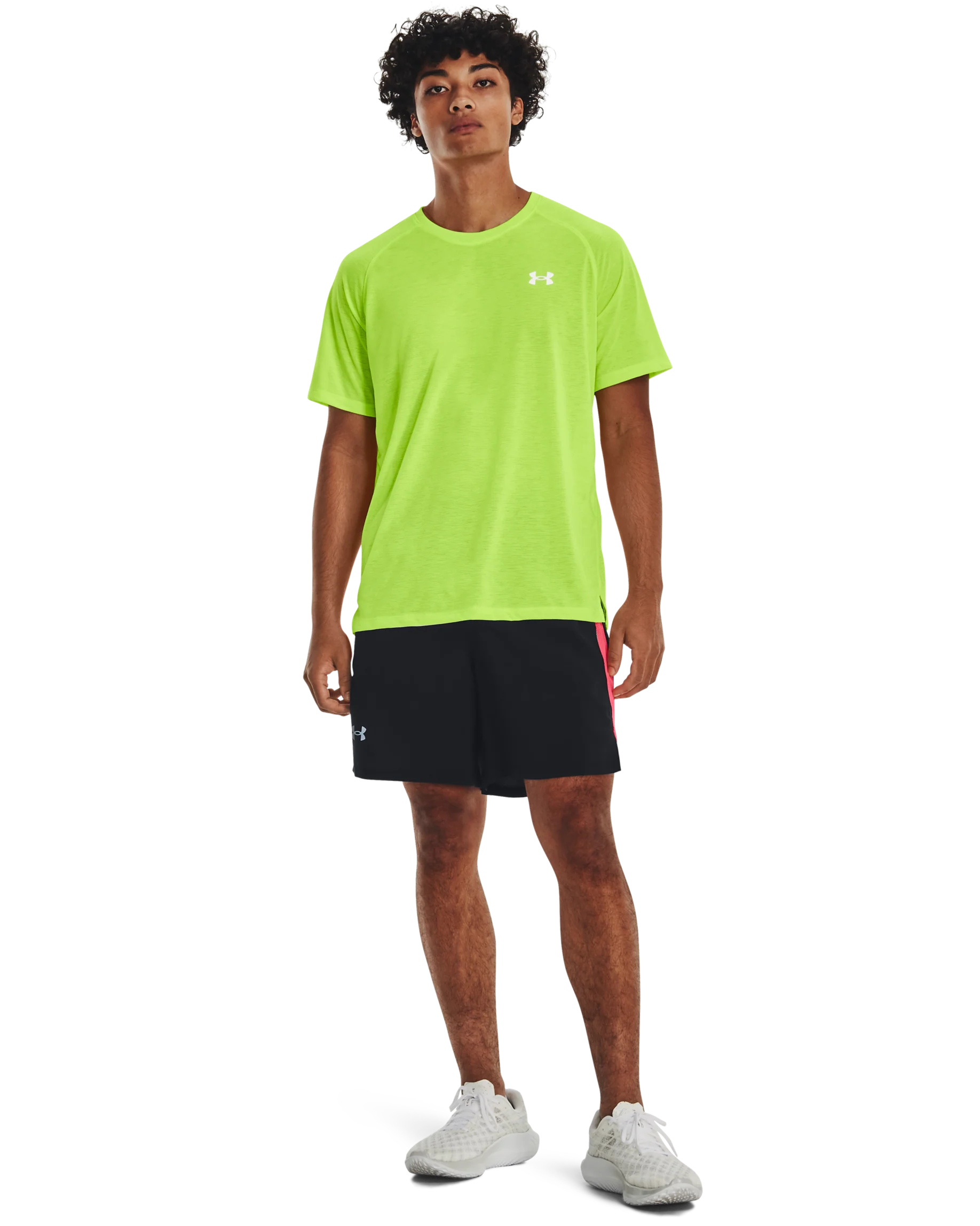 Men's UA Streaker Run Short Sleeve - Image 3