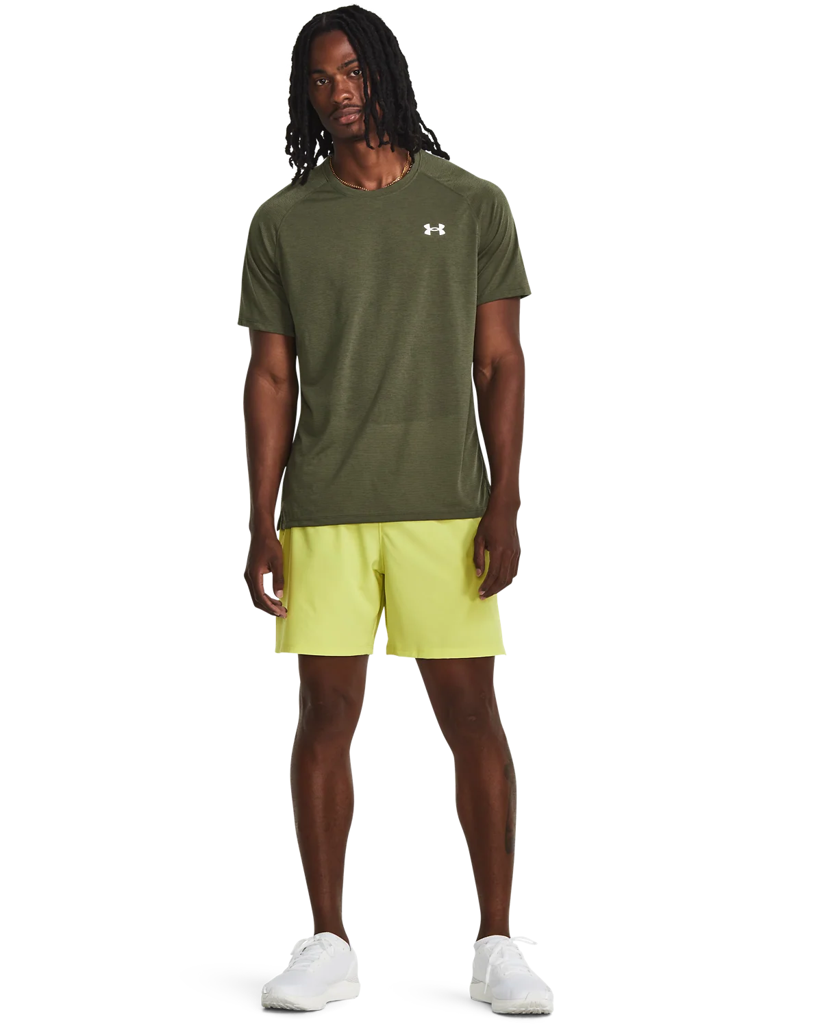 Men's UA Streaker Run Short Sleeve - Image 3