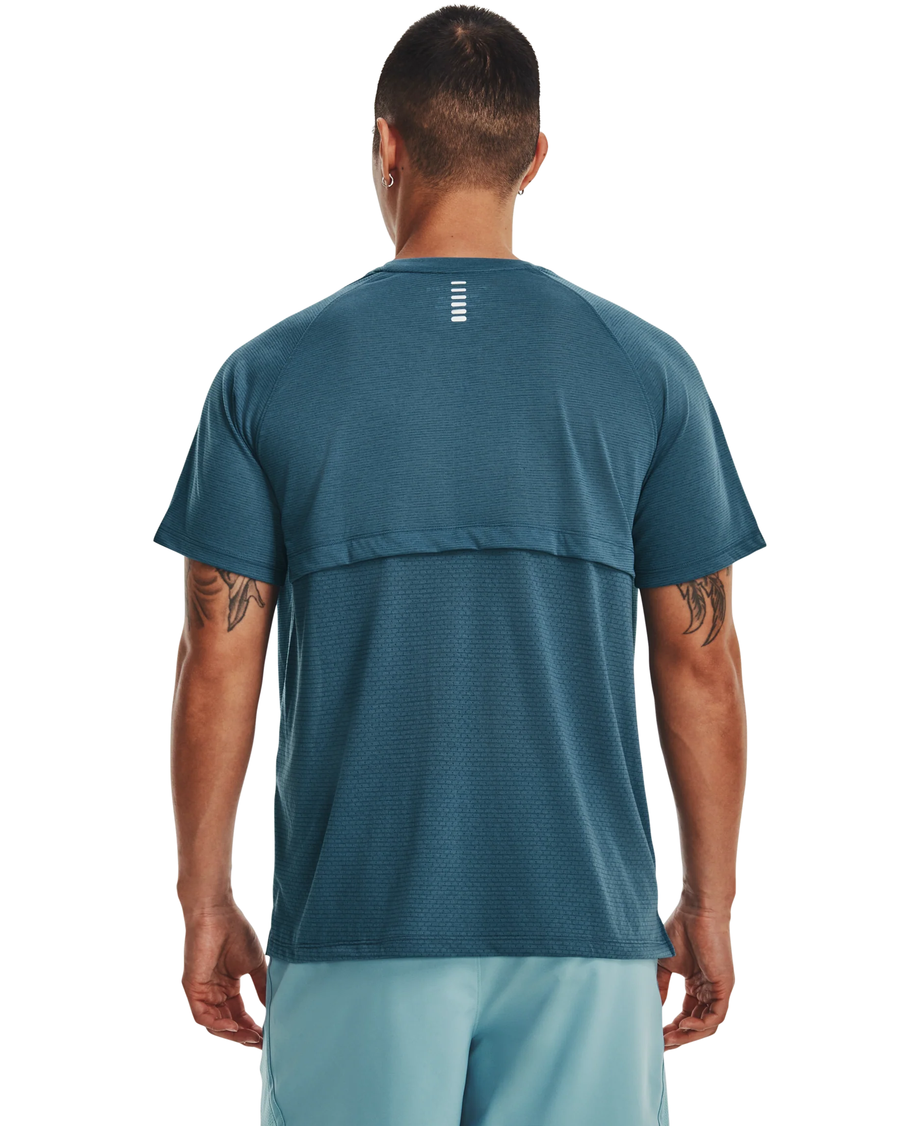 Men's UA Streaker Run Short Sleeve - Image 2