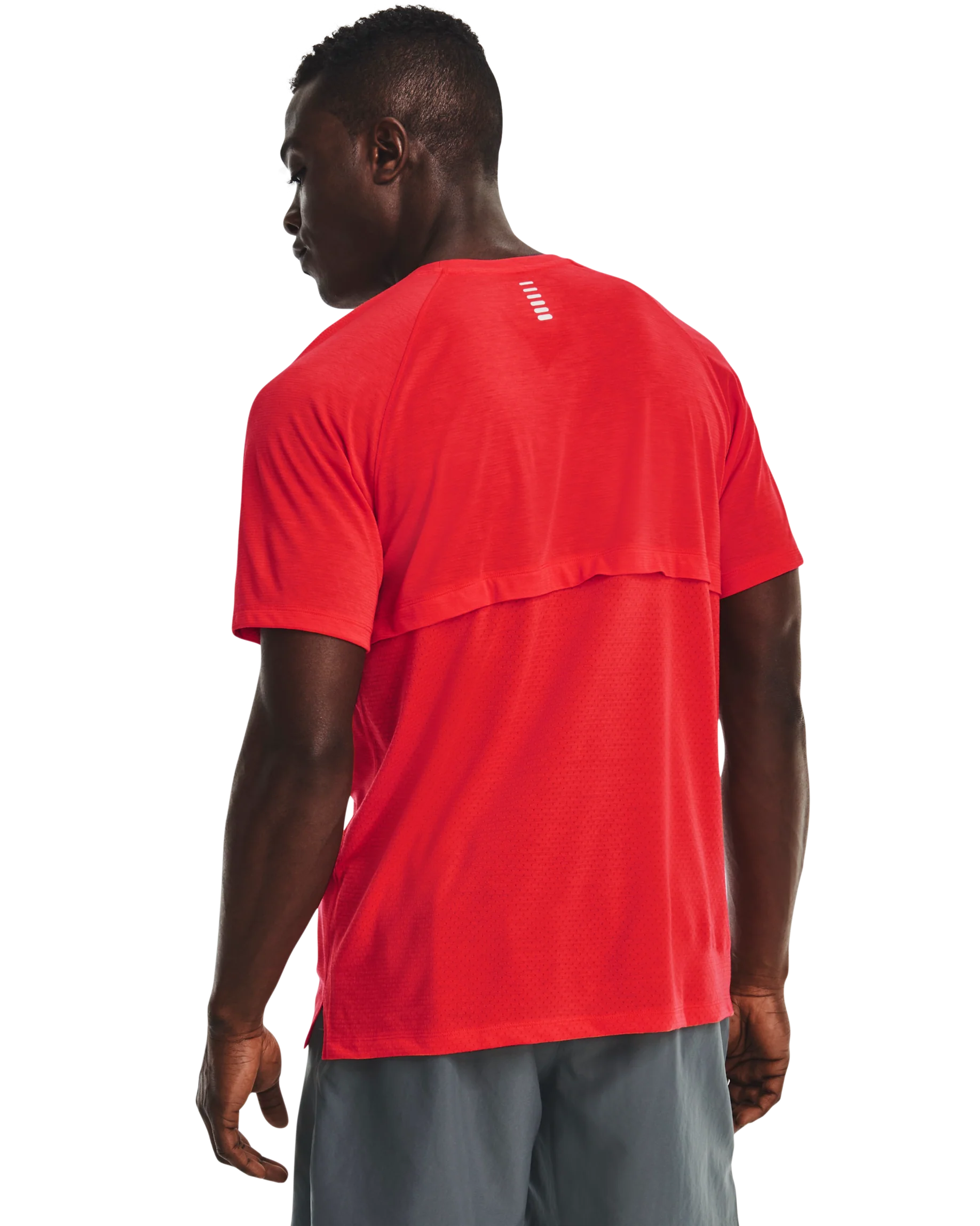 Men's UA Streaker Run Short Sleeve - Image 2