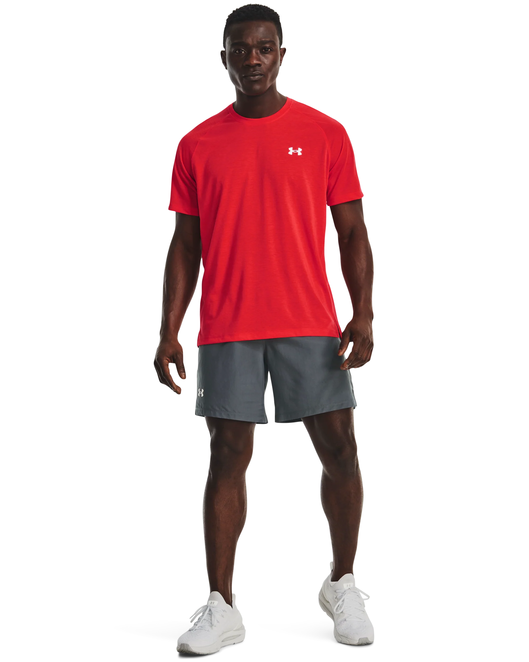 Men's UA Streaker Run Short Sleeve - Image 3