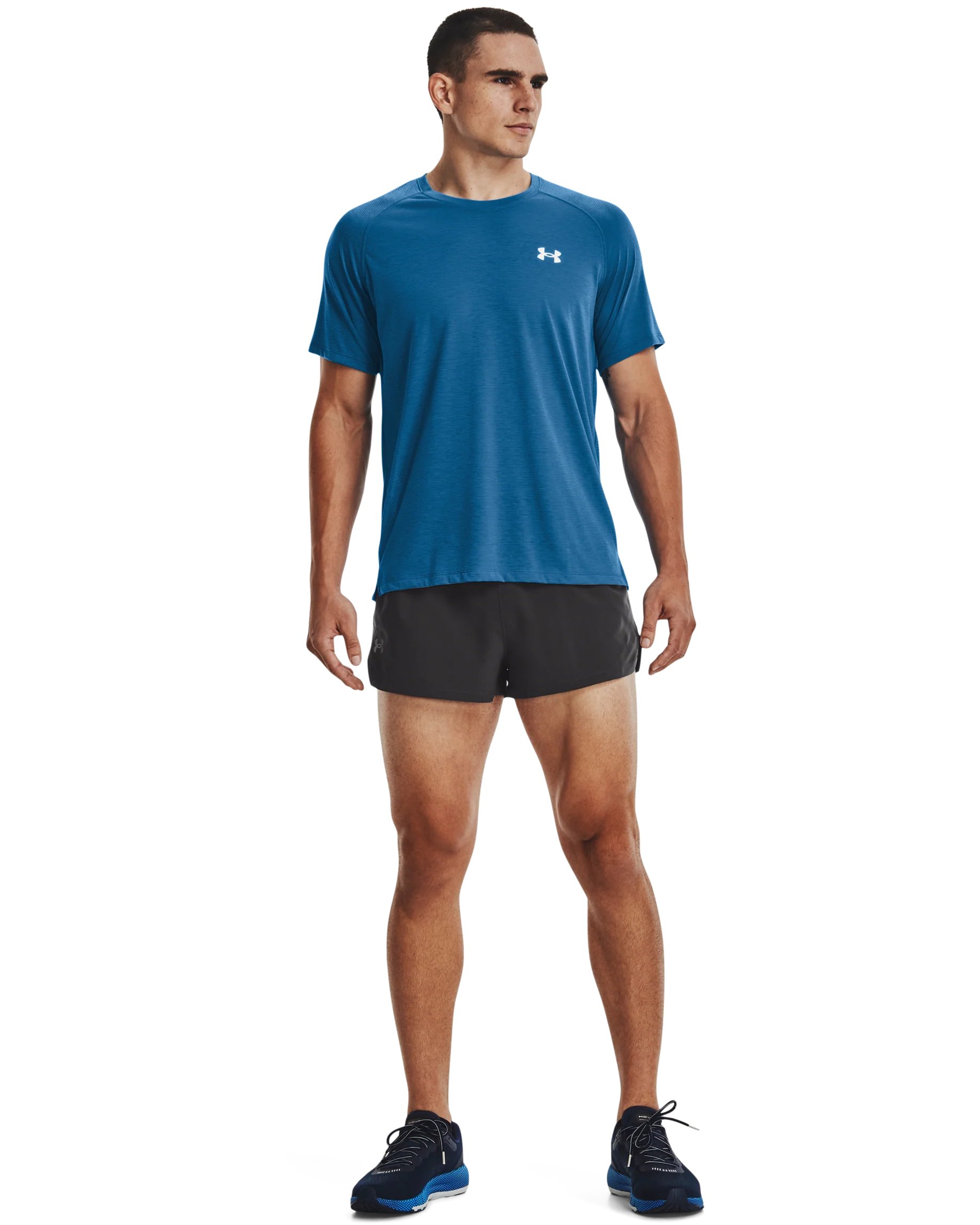 Men's UA Streaker Run Short Sleeve - Image 4