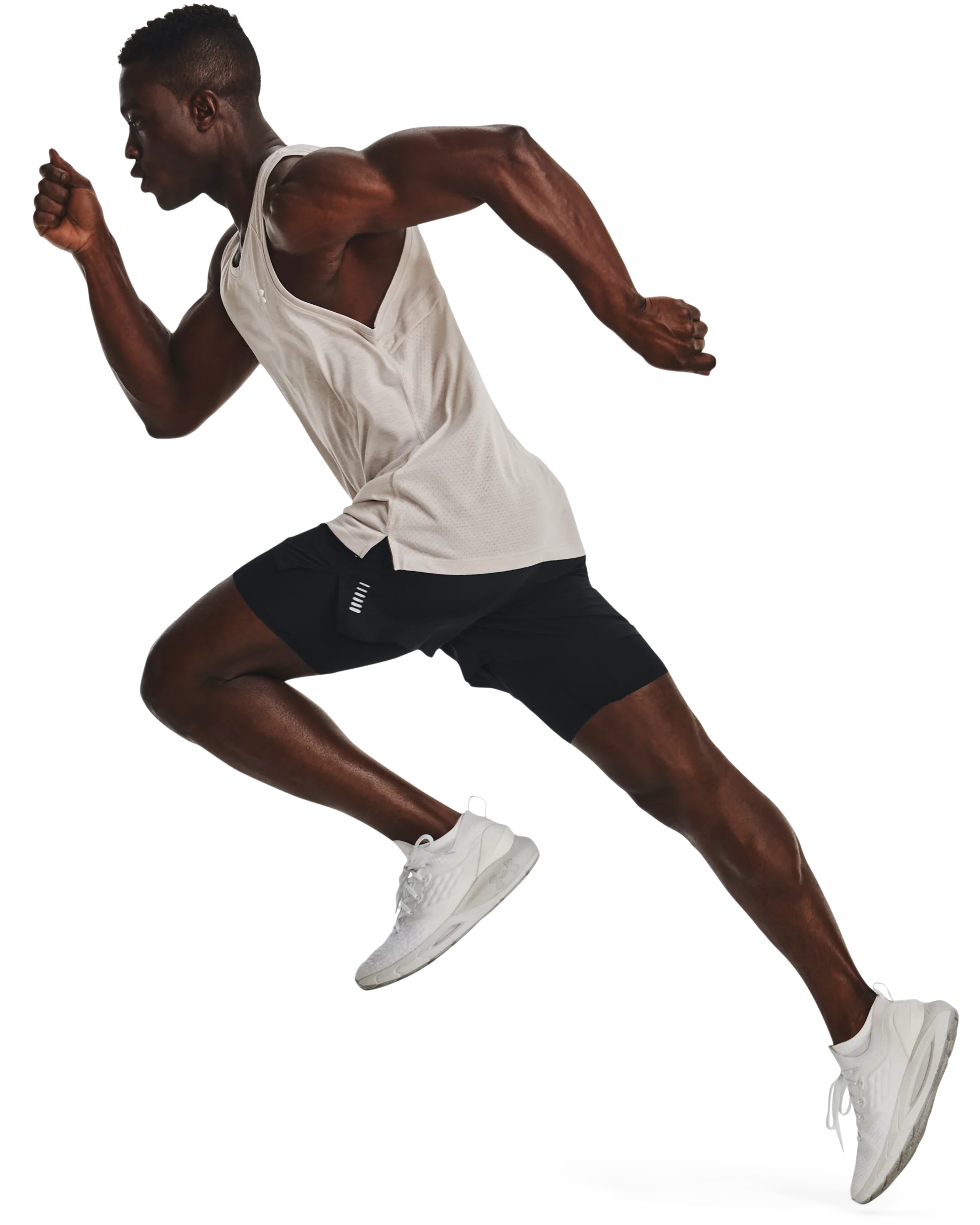 Men's UA Streaker Run Singlet - Image 3