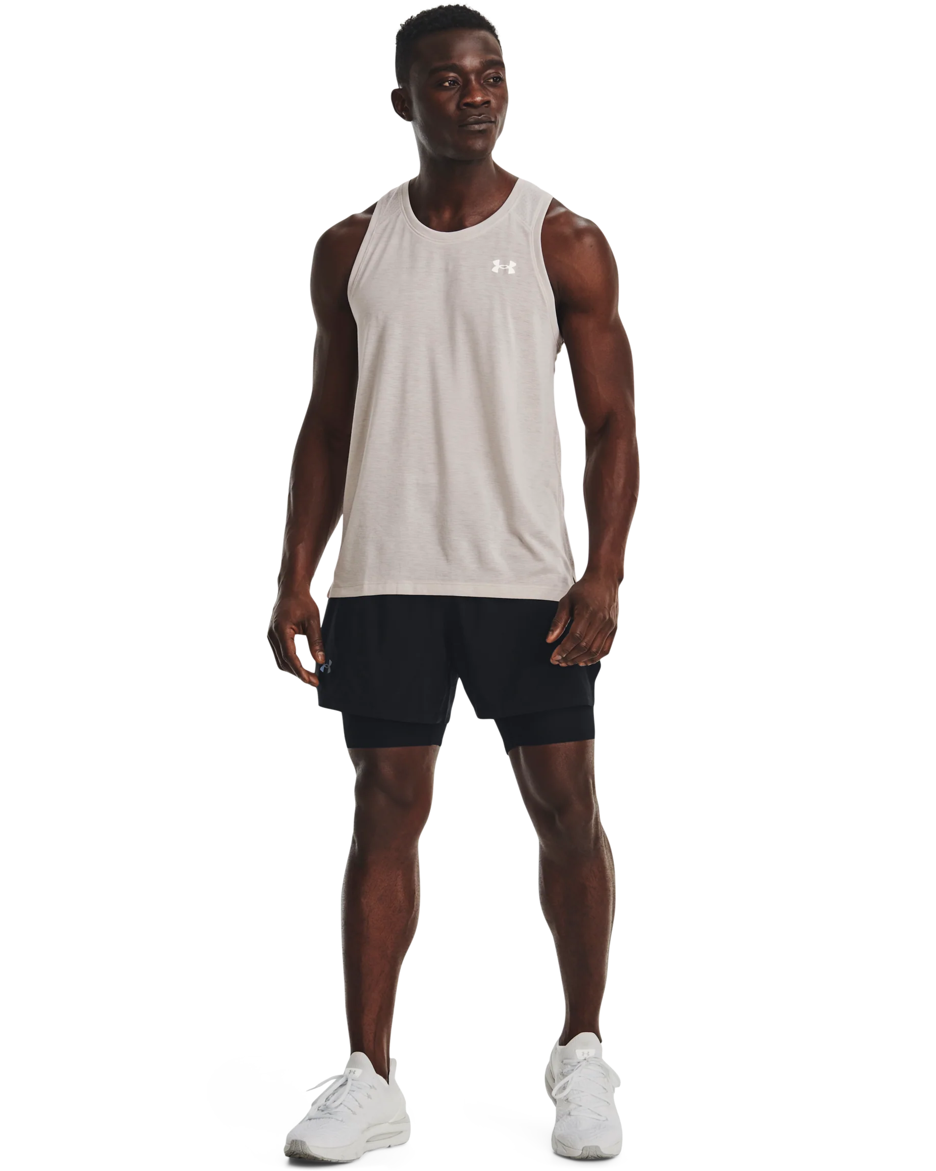 Men's UA Streaker Run Singlet - Image 6