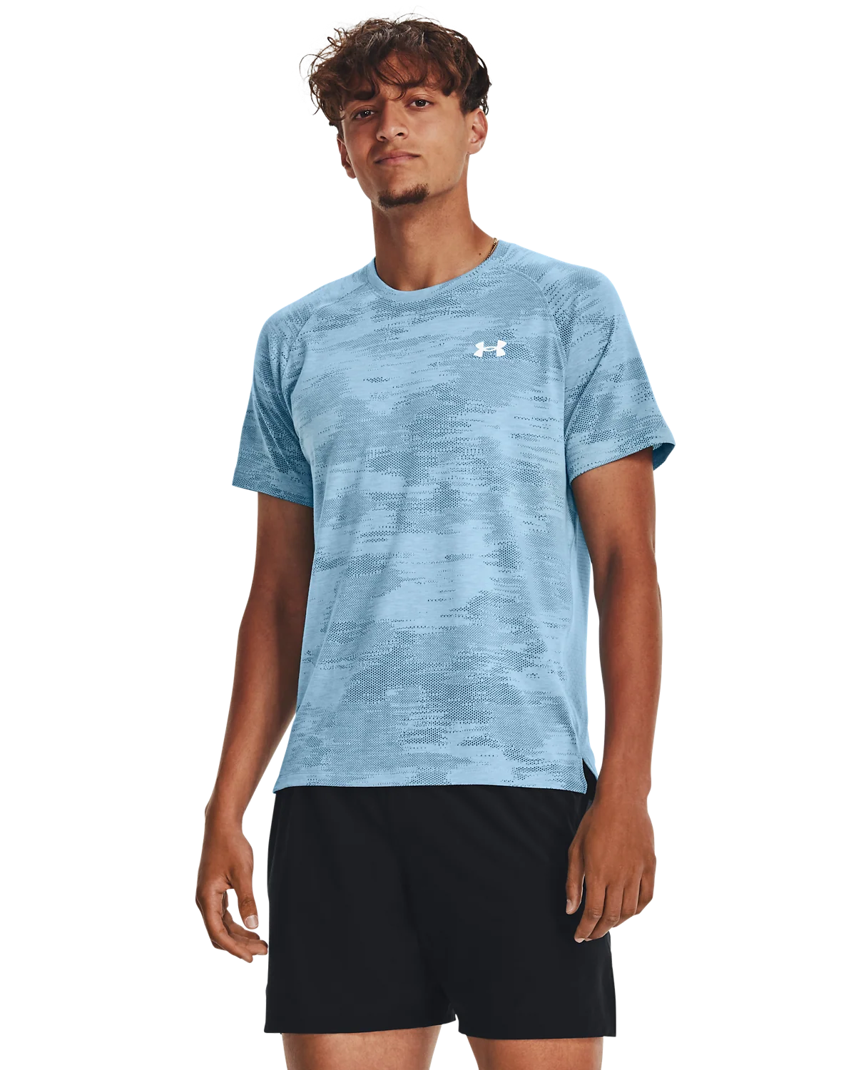 Men's UA Streaker Speed Camo Short Sleeve