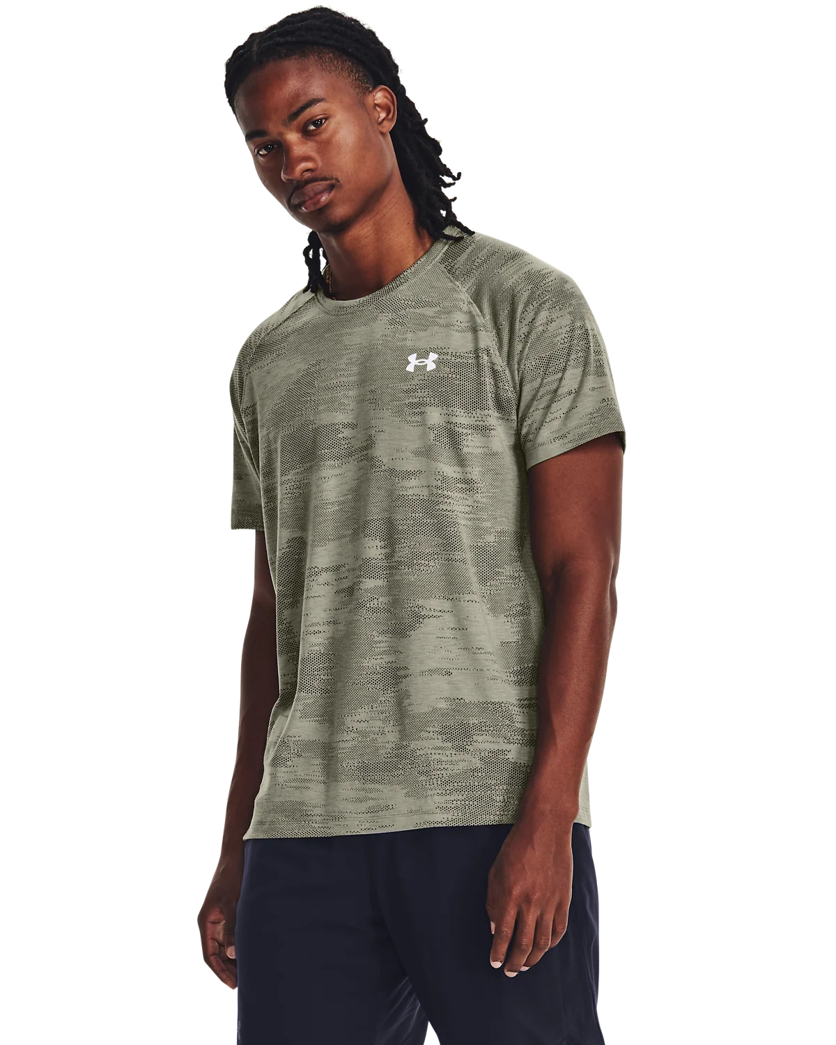 Men's UA Streaker Speed Camo Short Sleeve