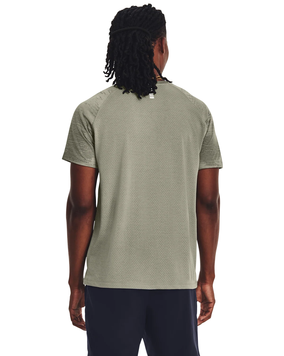 Men's UA Streaker Speed Camo Short Sleeve - Image 2