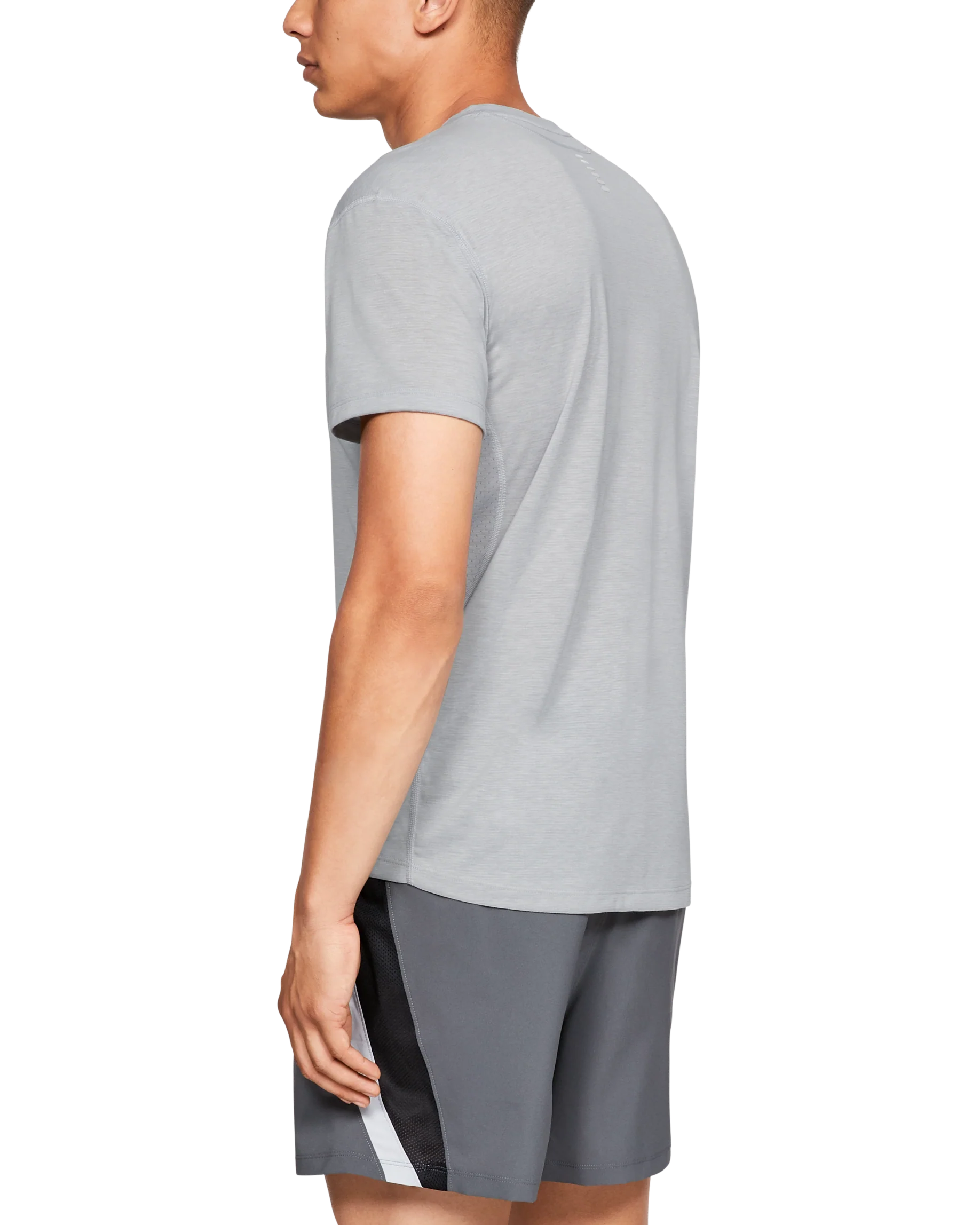 Men's UA Streaker Twist Short Sleeve Shirt - Image 2