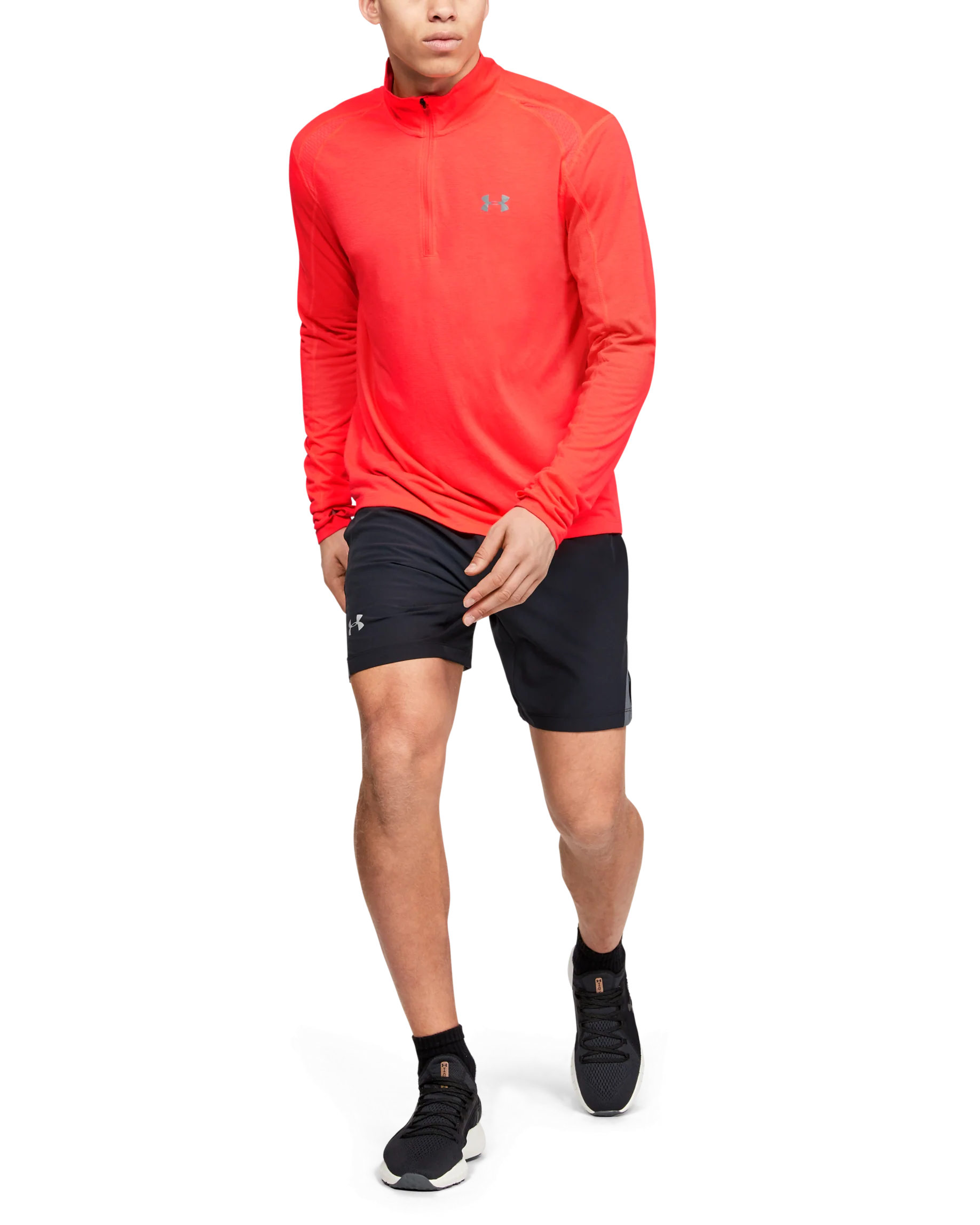 Men's UA Streaker ½ Zip - Image 3