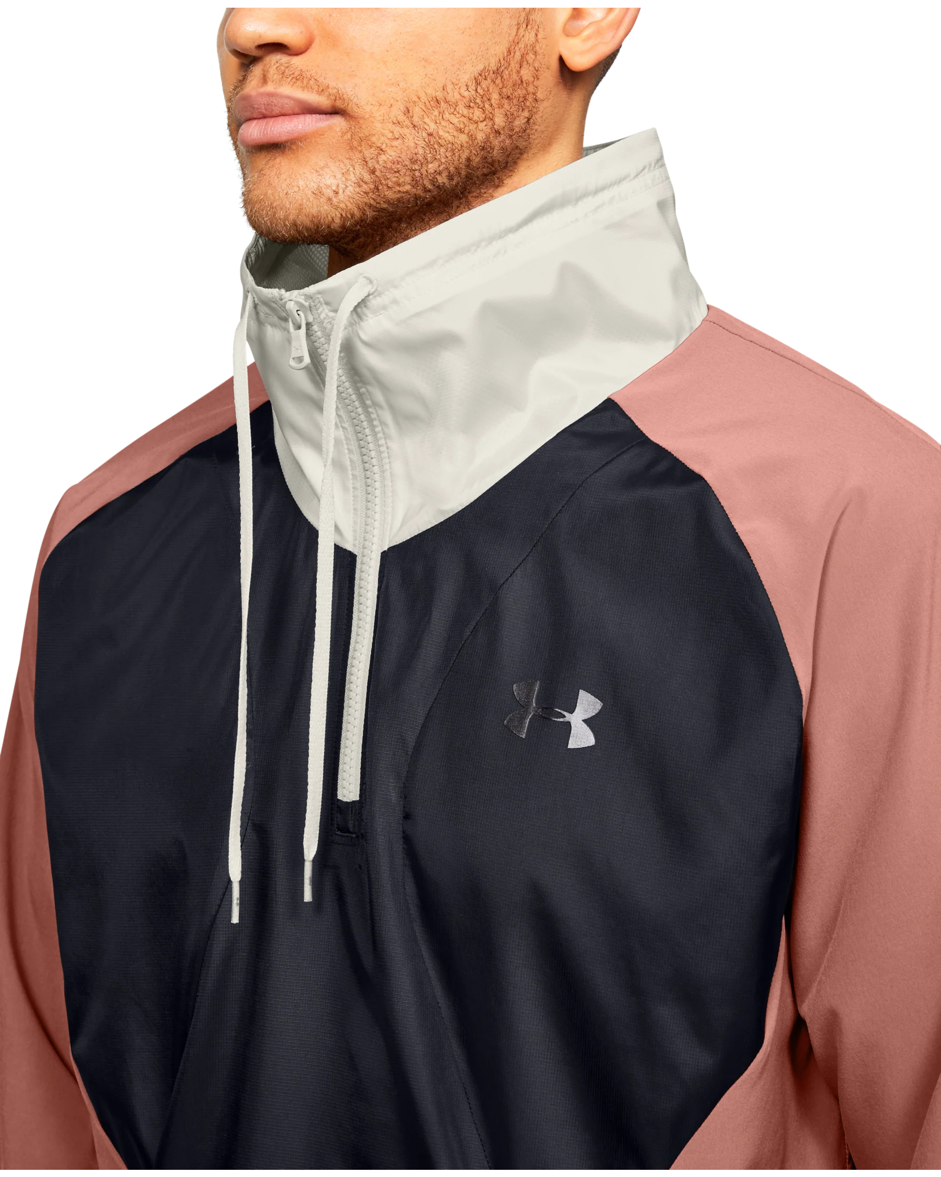 Men's UA Stretch Woven ½ Zip Jacket - Image 5