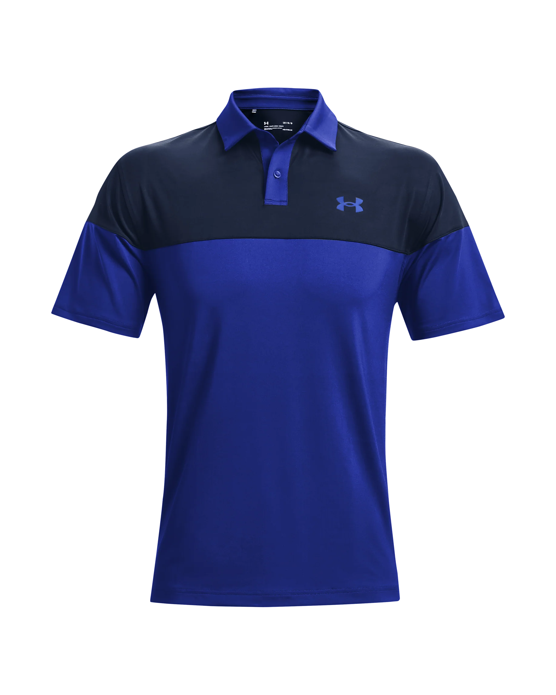 Men's UA Tee 2 Green Blocked Polo - Image 4