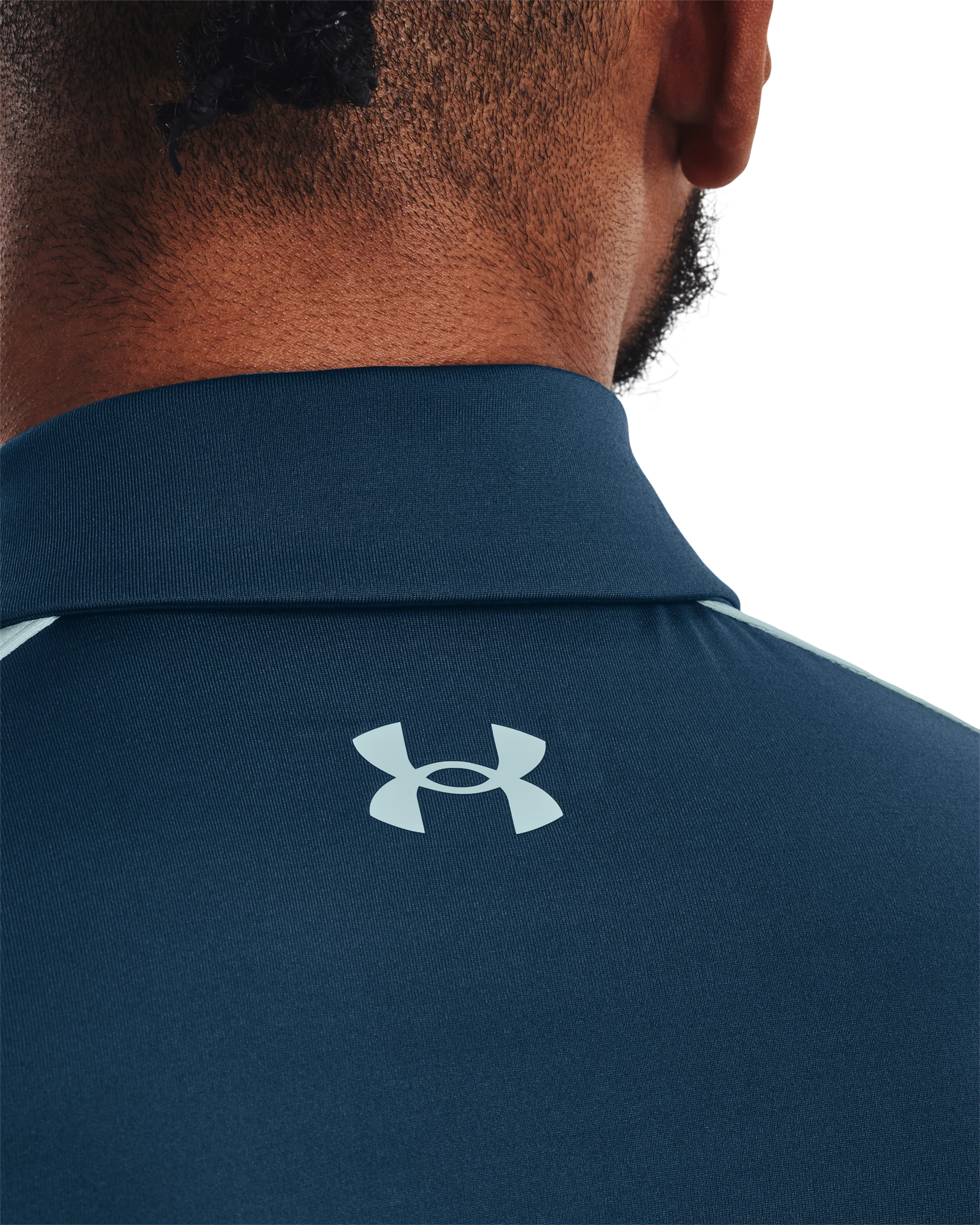 Men's UA Tee 2 Green Blocked Polo - Image 5
