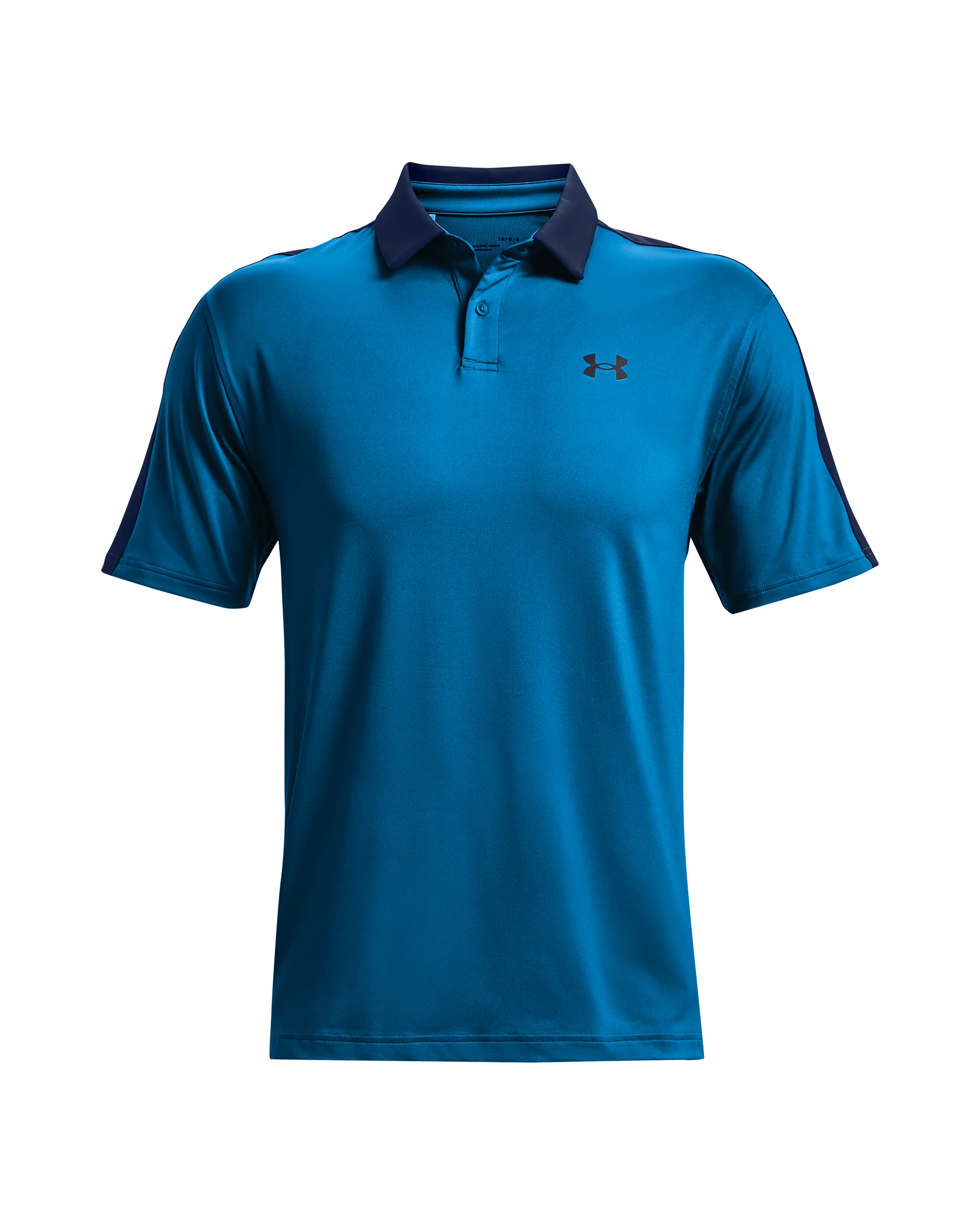 Men's UA Tee 2 Green Blocked Polo - Image 4