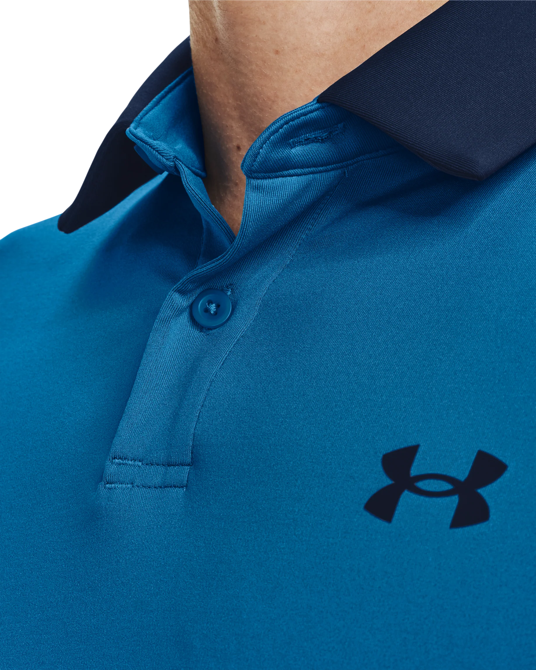 Men's UA Tee 2 Green Blocked Polo - Image 5