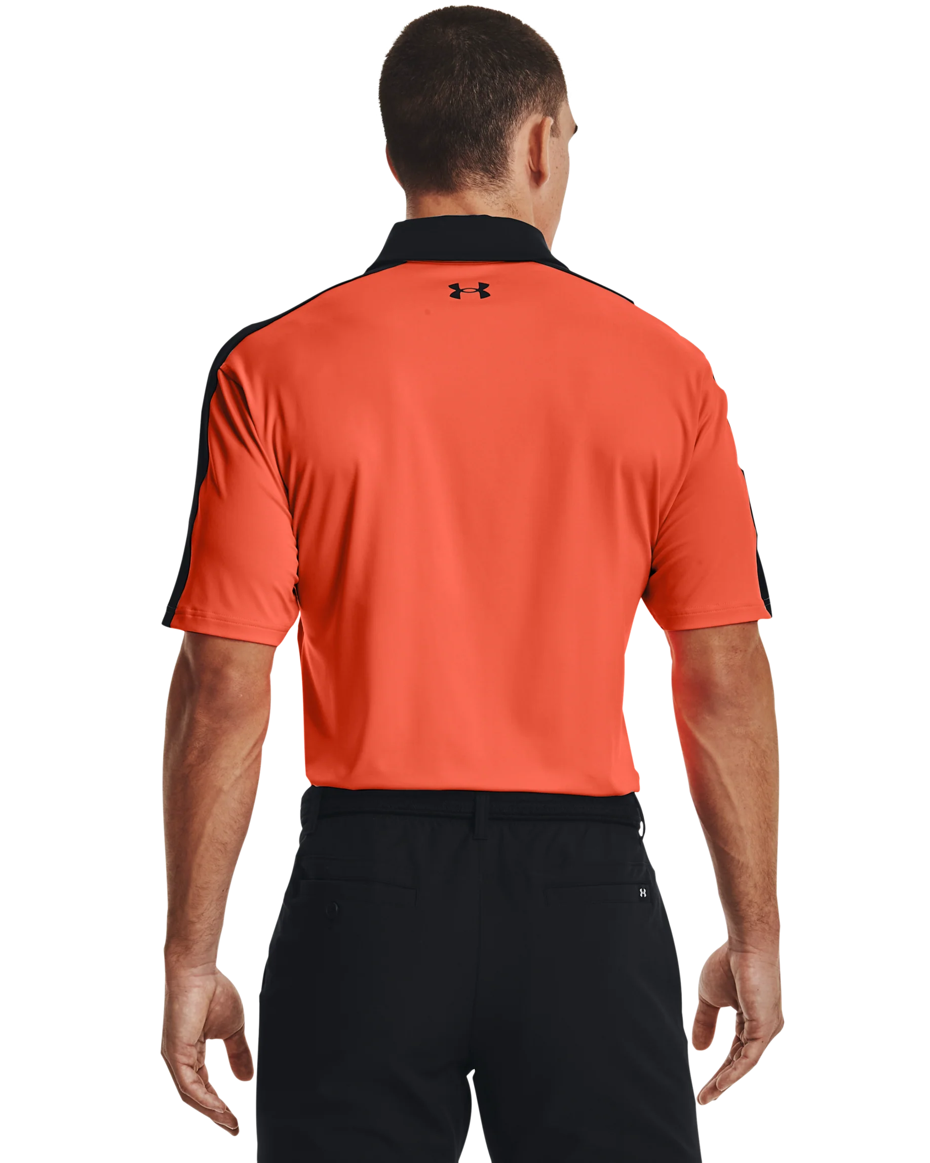Men's UA Tee 2 Green Blocked Polo - Image 2