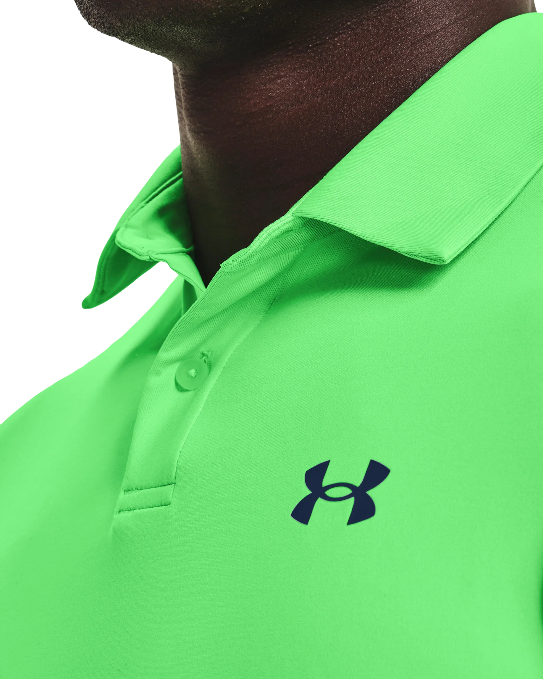 Men's UA Tee 2 Green Polo - Image 5