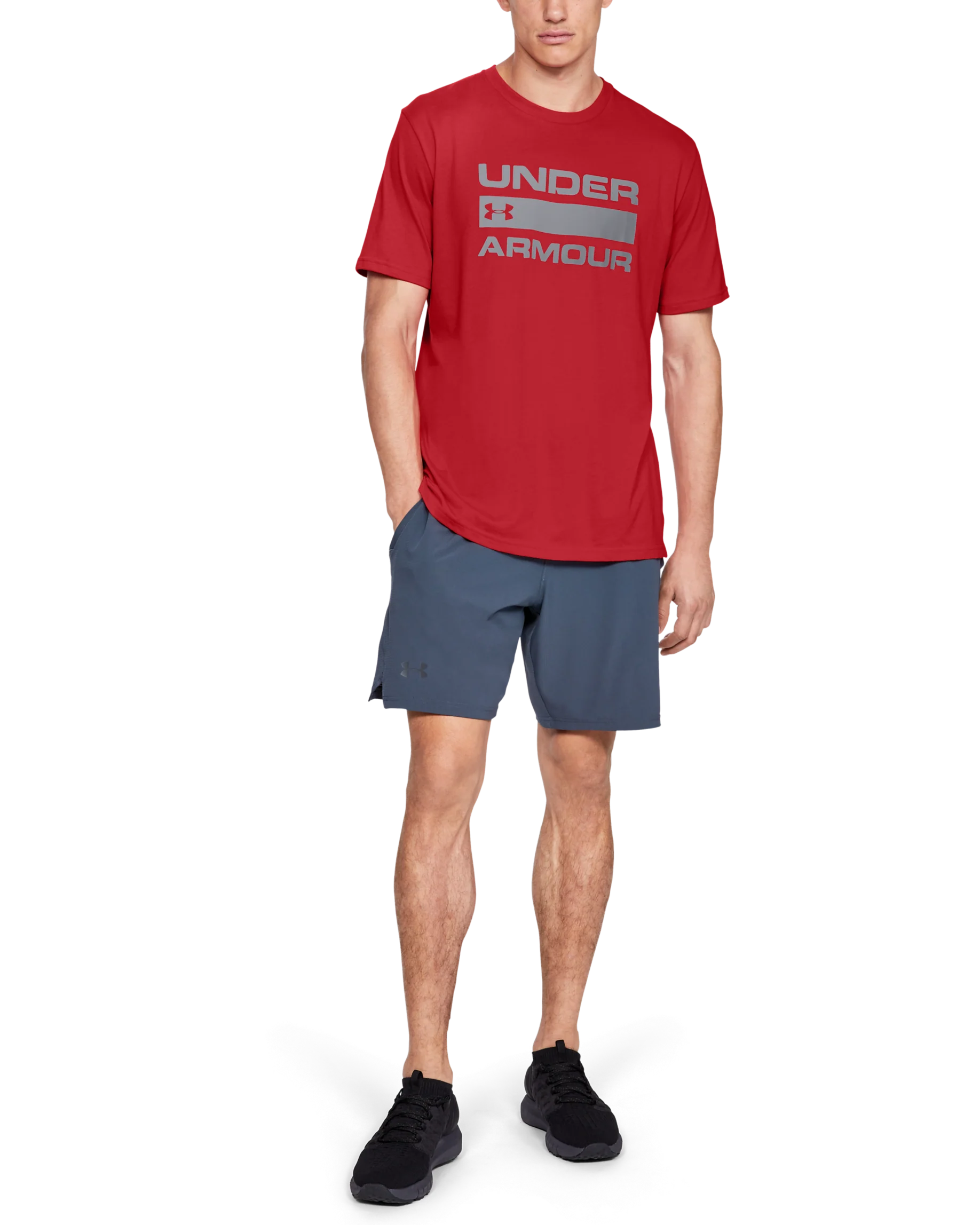 Men's UA Team Issue Wordmark Short Sleeve - Image 3