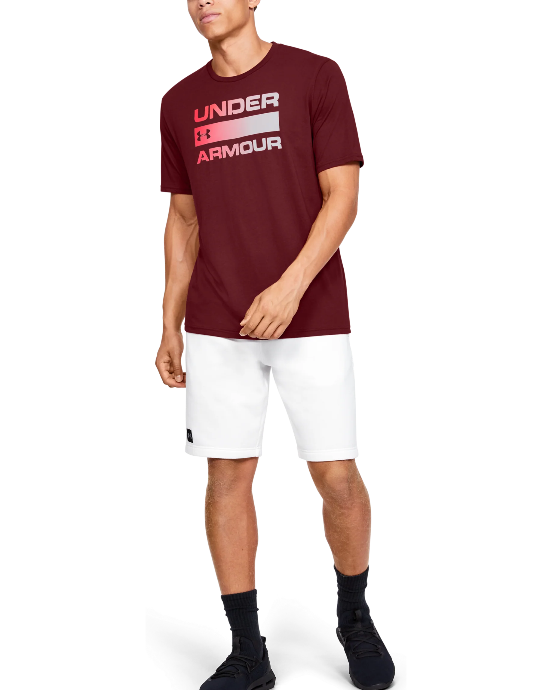 Men's UA Team Issue Wordmark Short Sleeve - Image 3