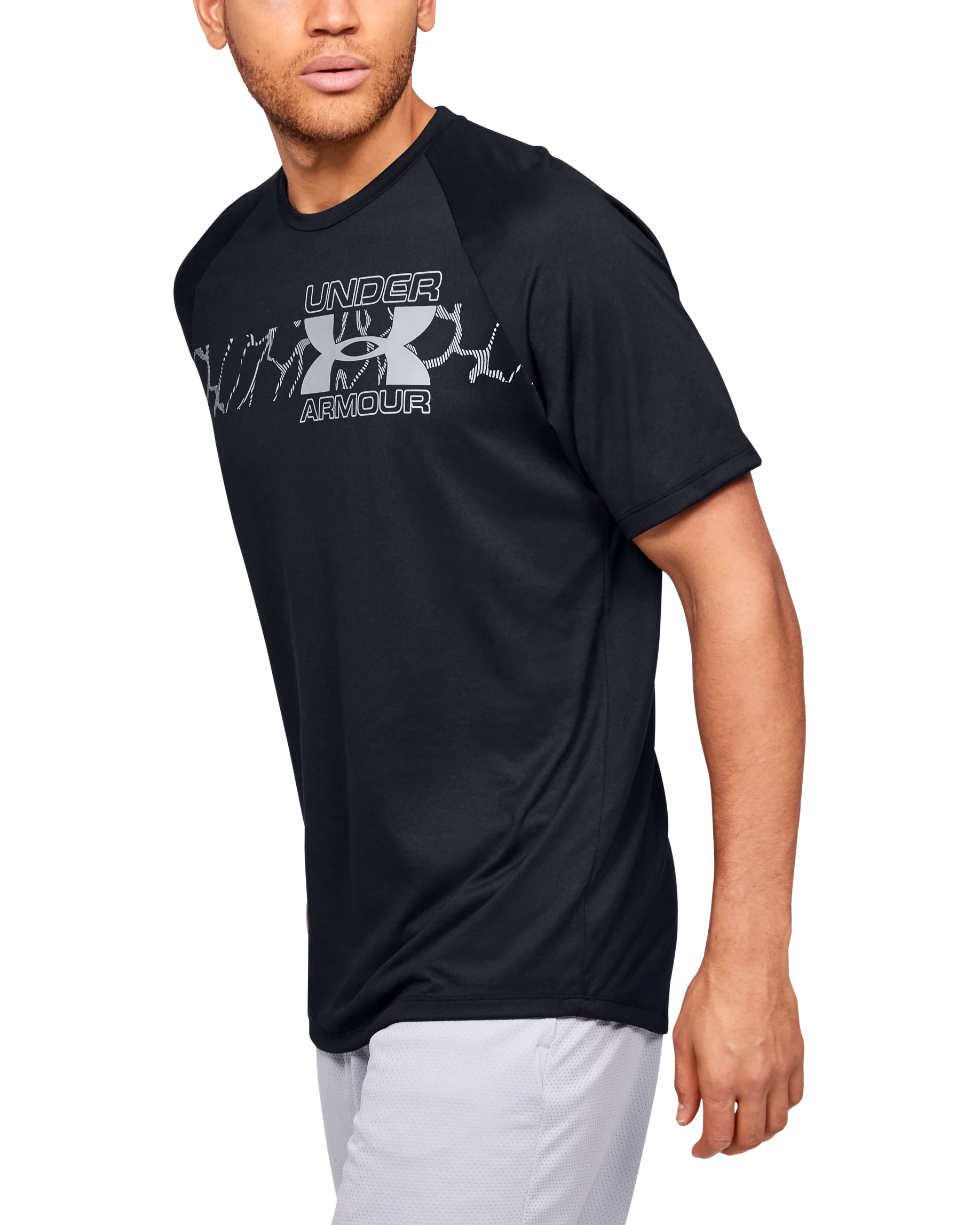Men's UA Tech™ 2.0 Graphic Short Sleeve - Image 6