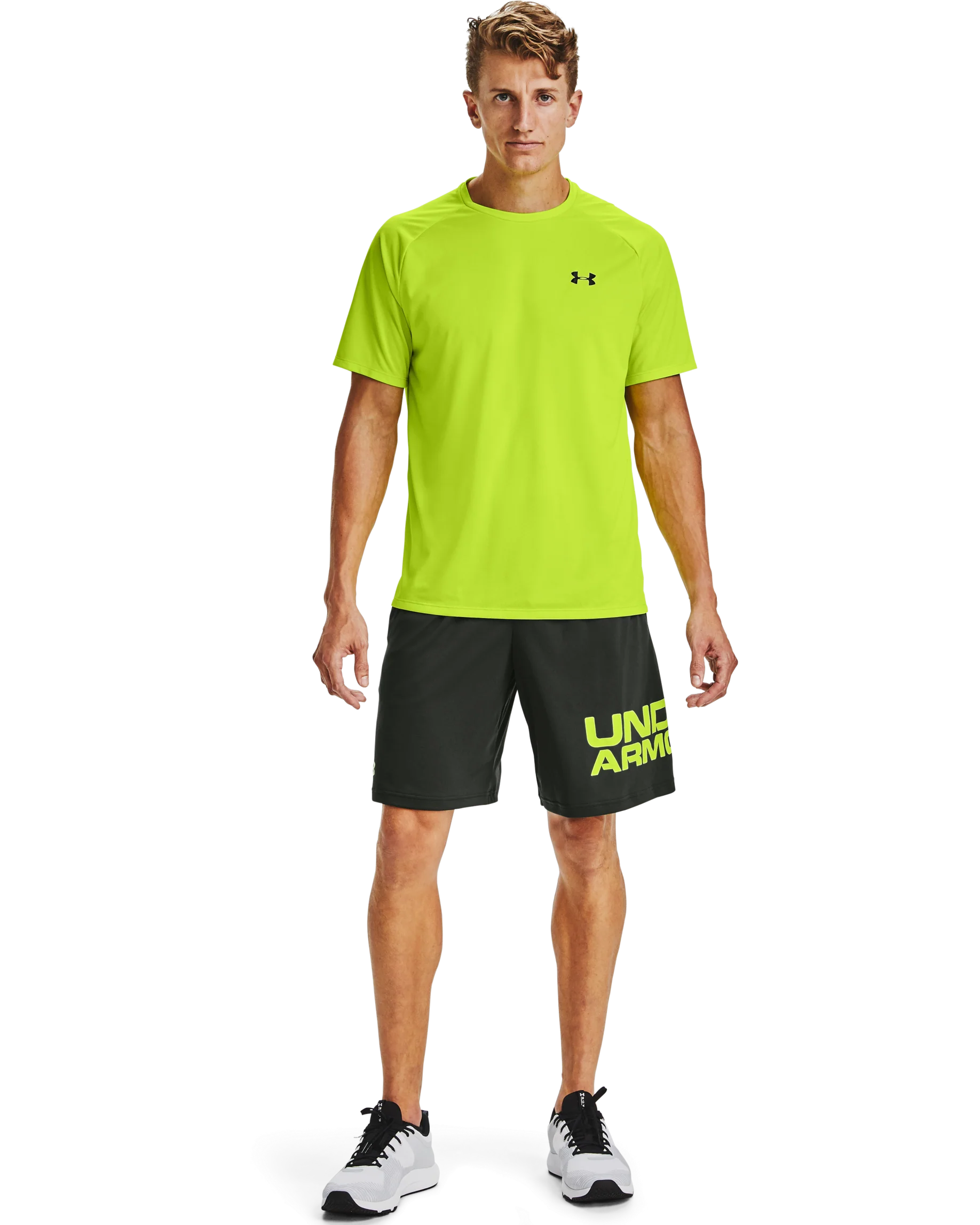 Men's UA Tech™ 2.0 Textured Short Sleeve T-Shirt - Image 6