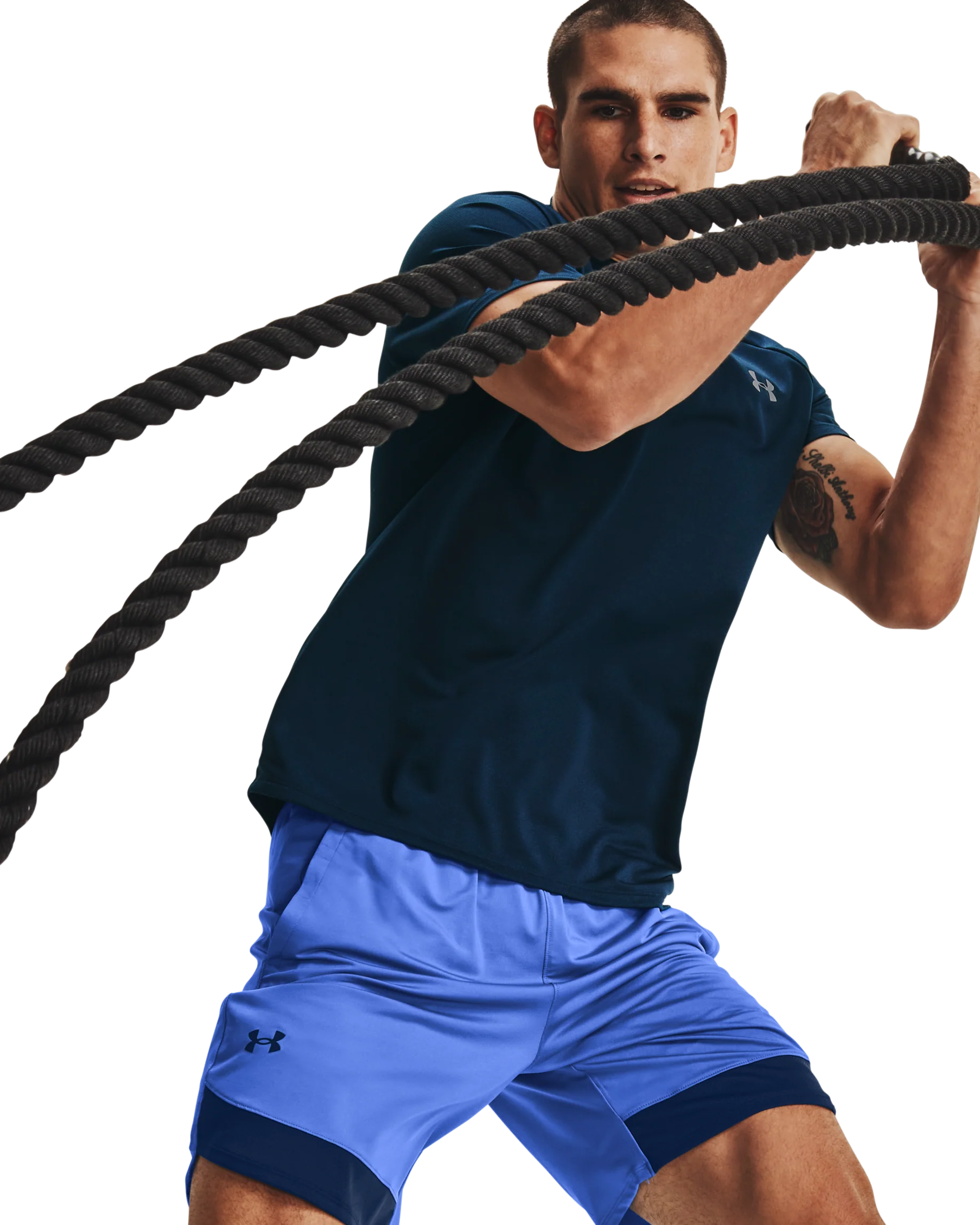 Men's UA Tech™ 2.0 Textured Short Sleeve T-Shirt - Image 7