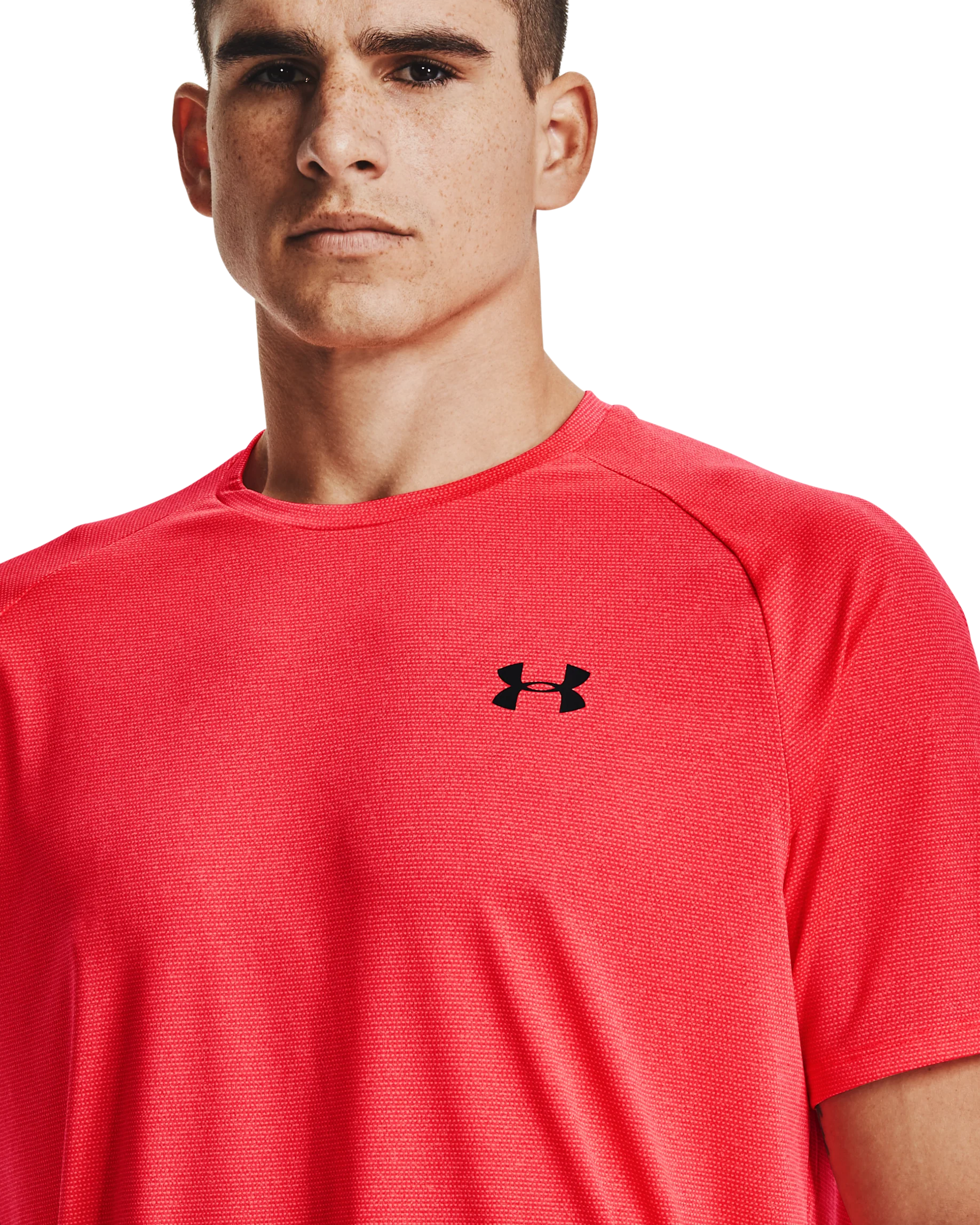 Men's UA Tech™ 2.0 Textured Short Sleeve T-Shirt - Image 6