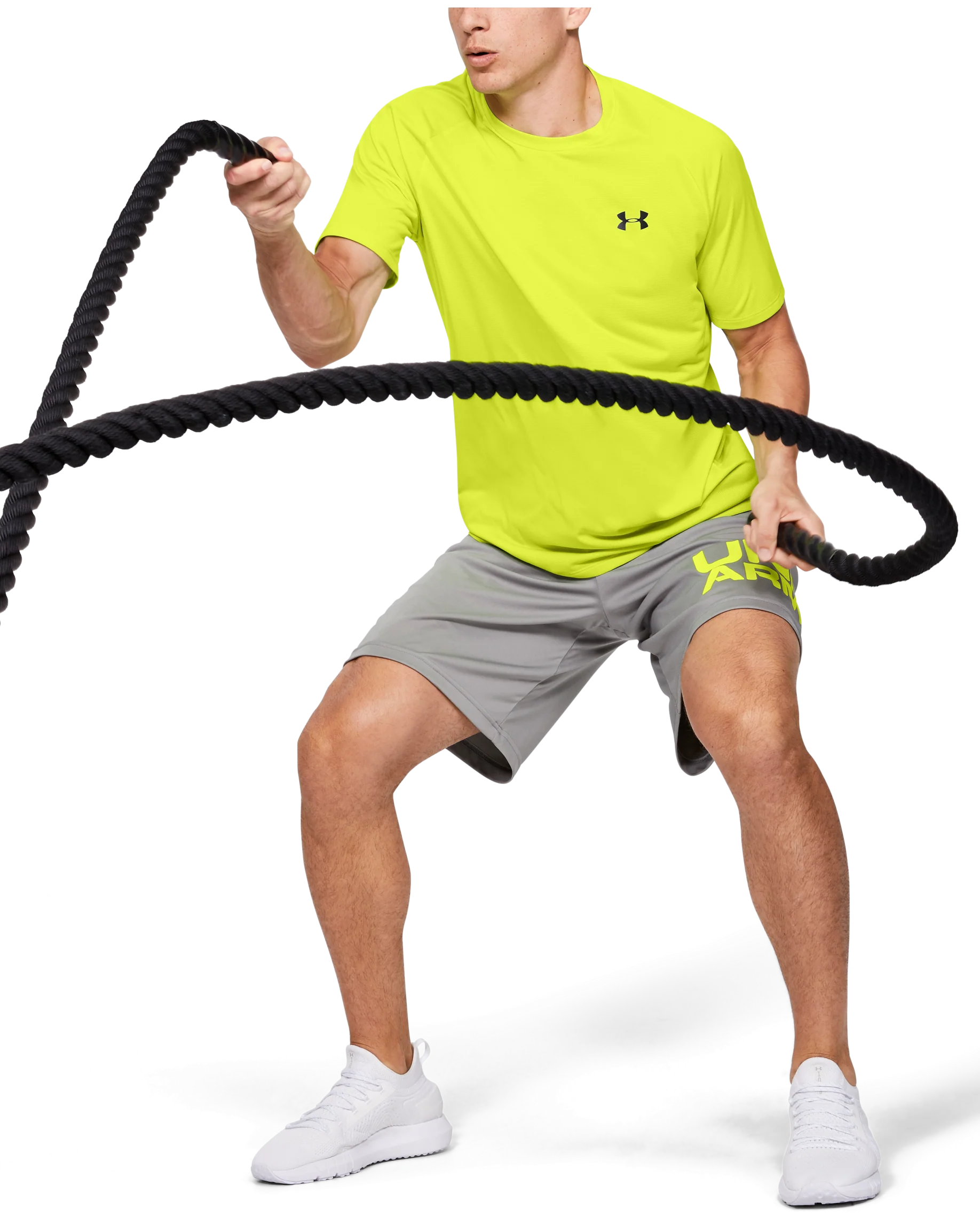 Men's UA Tech™ 2.0 Textured Short Sleeve T-Shirt - Image 5