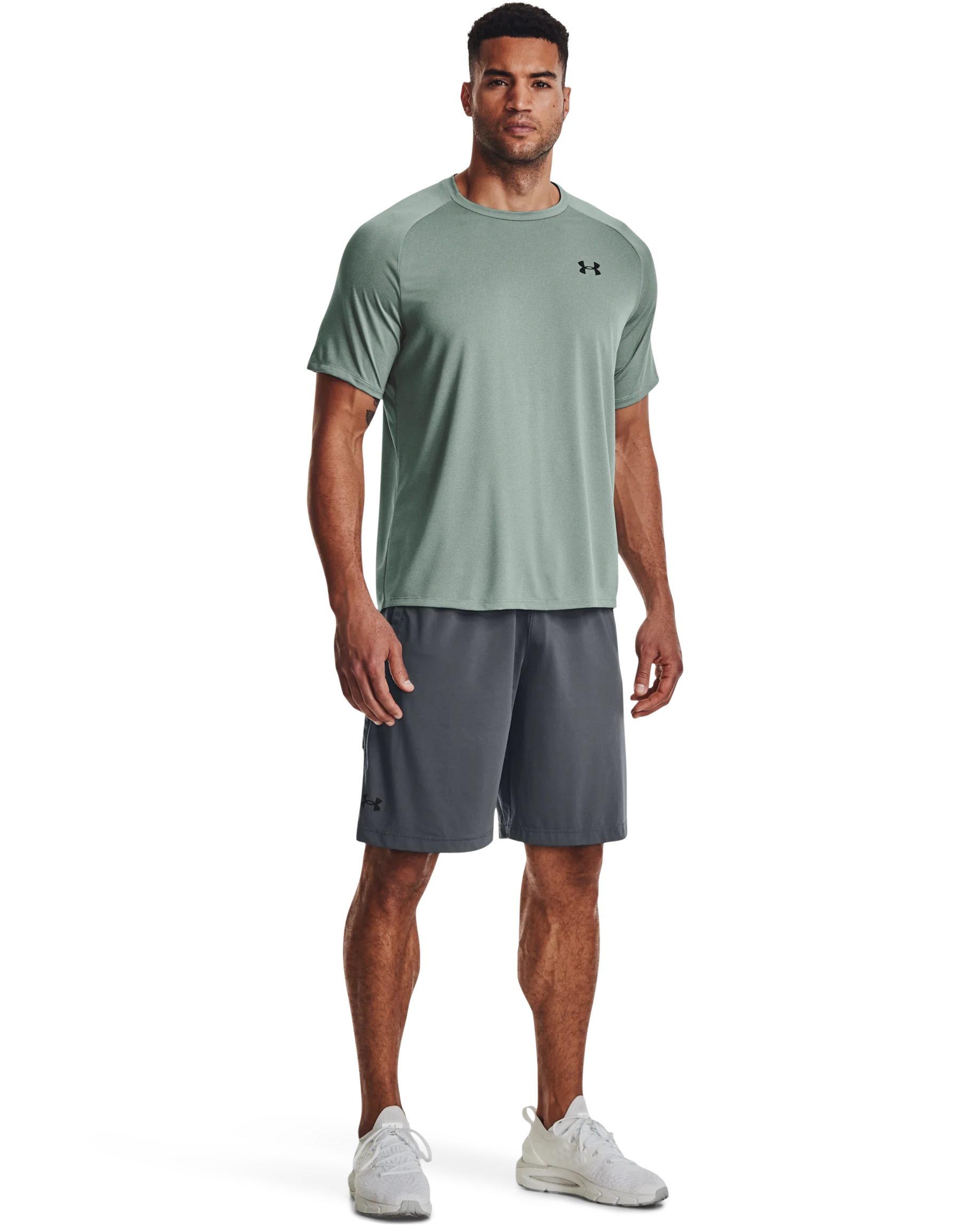 Men's UA Tech™ 2.0 Textured Short Sleeve T-Shirt - Image 3