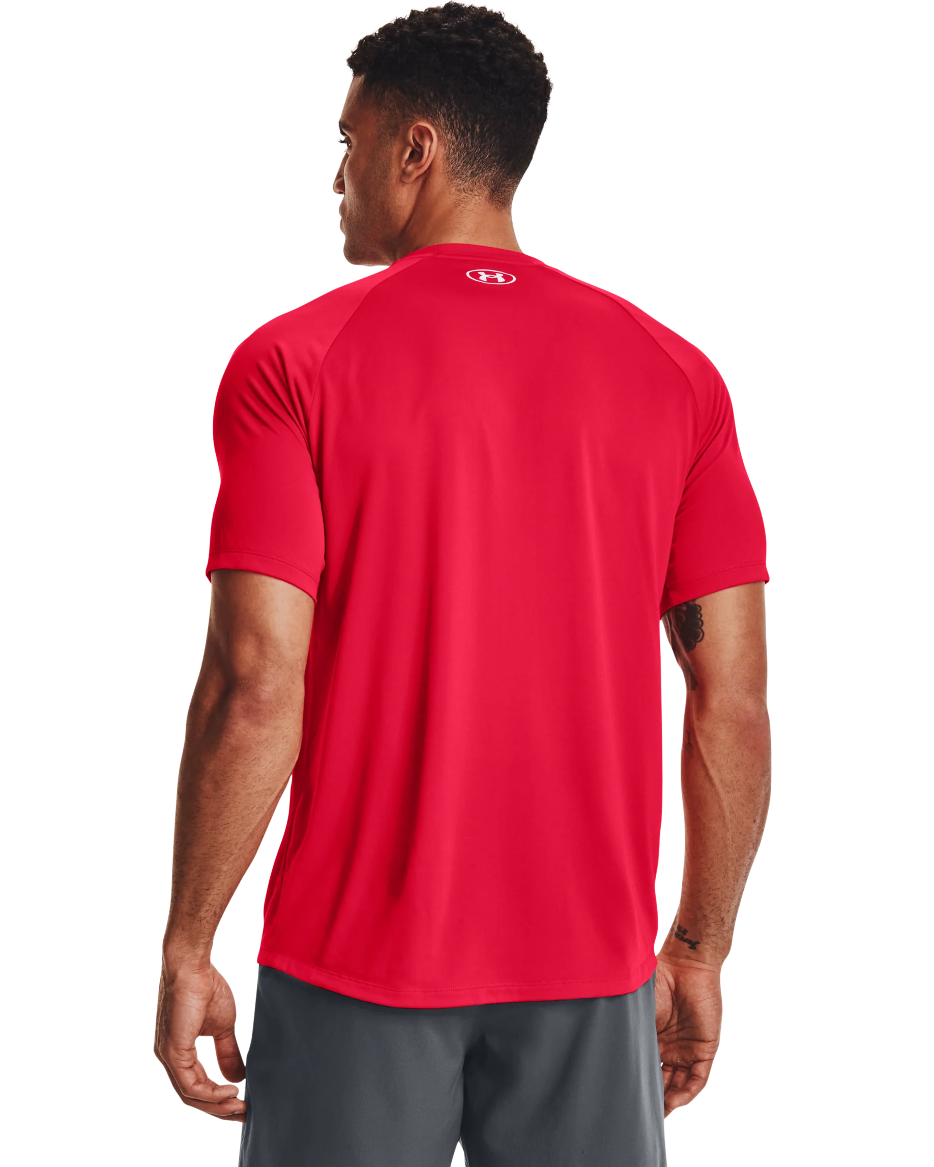 Men's UA Tech™ 2.0 Wordmark Graphic Short Sleeve - Image 2