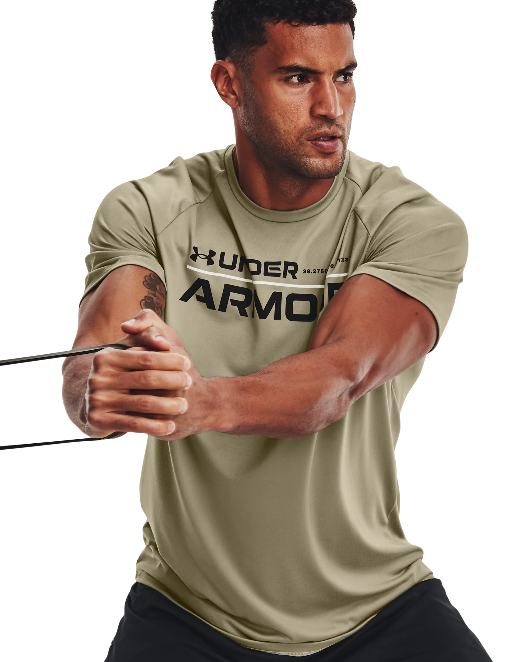 Men's UA Tech™ 2.0 Wordmark Short Sleeve