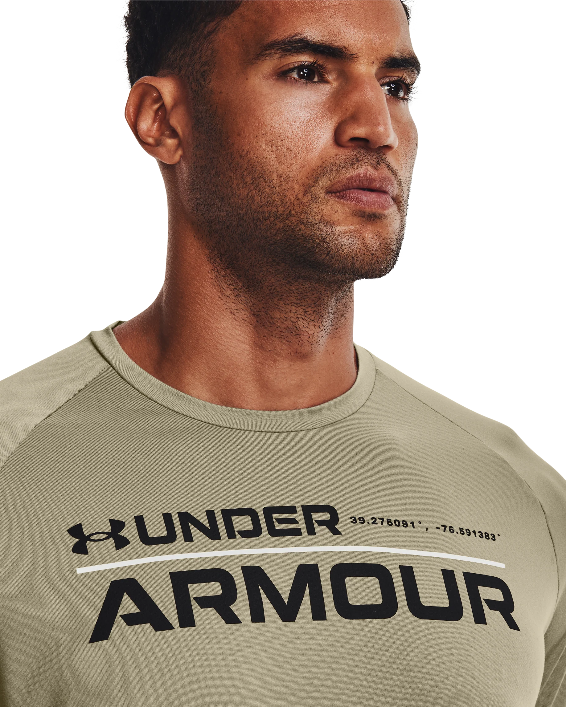 Men's UA Tech™ 2.0 Wordmark Short Sleeve - Image 6