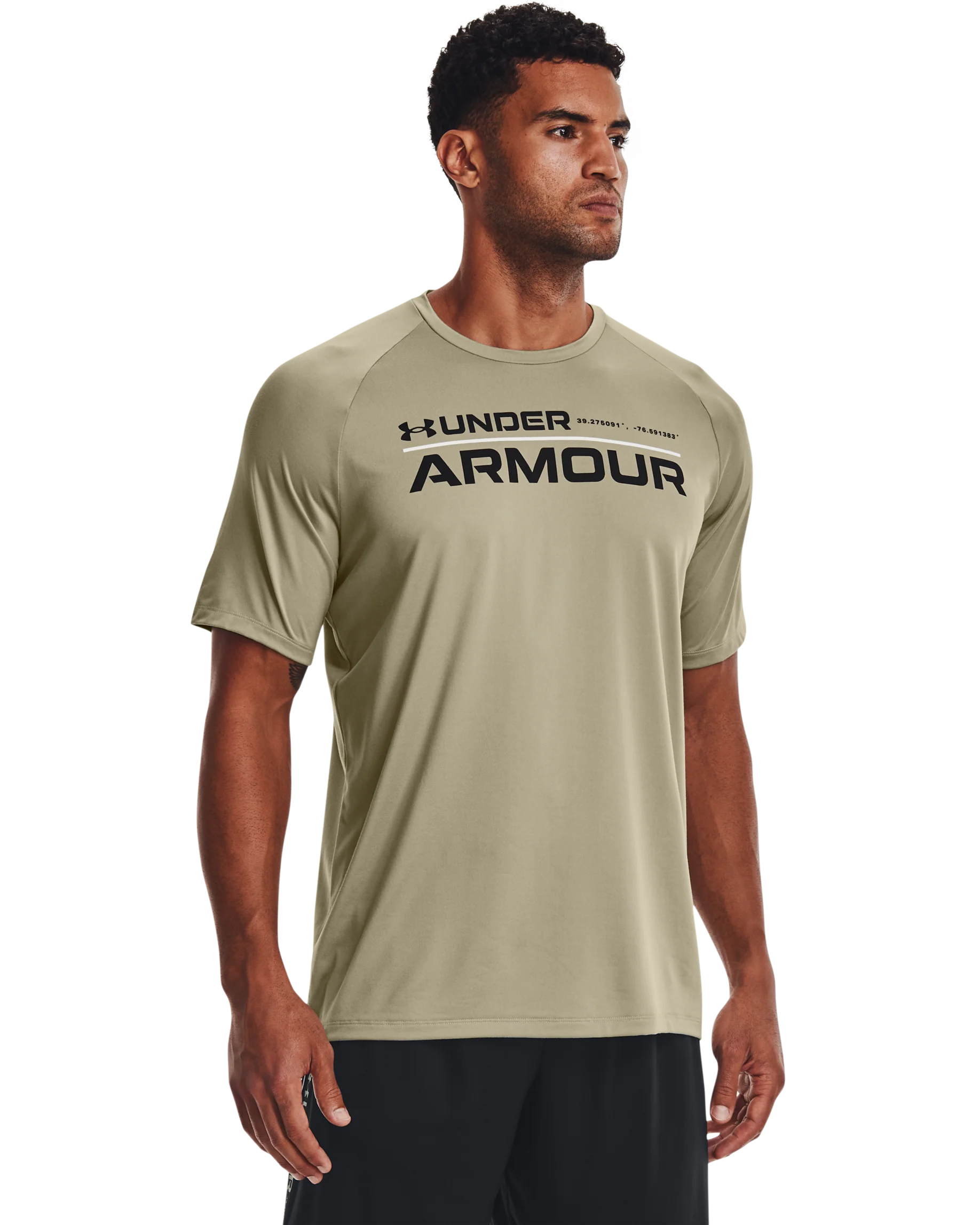 Men's UA Tech™ 2.0 Wordmark Short Sleeve - Image 8