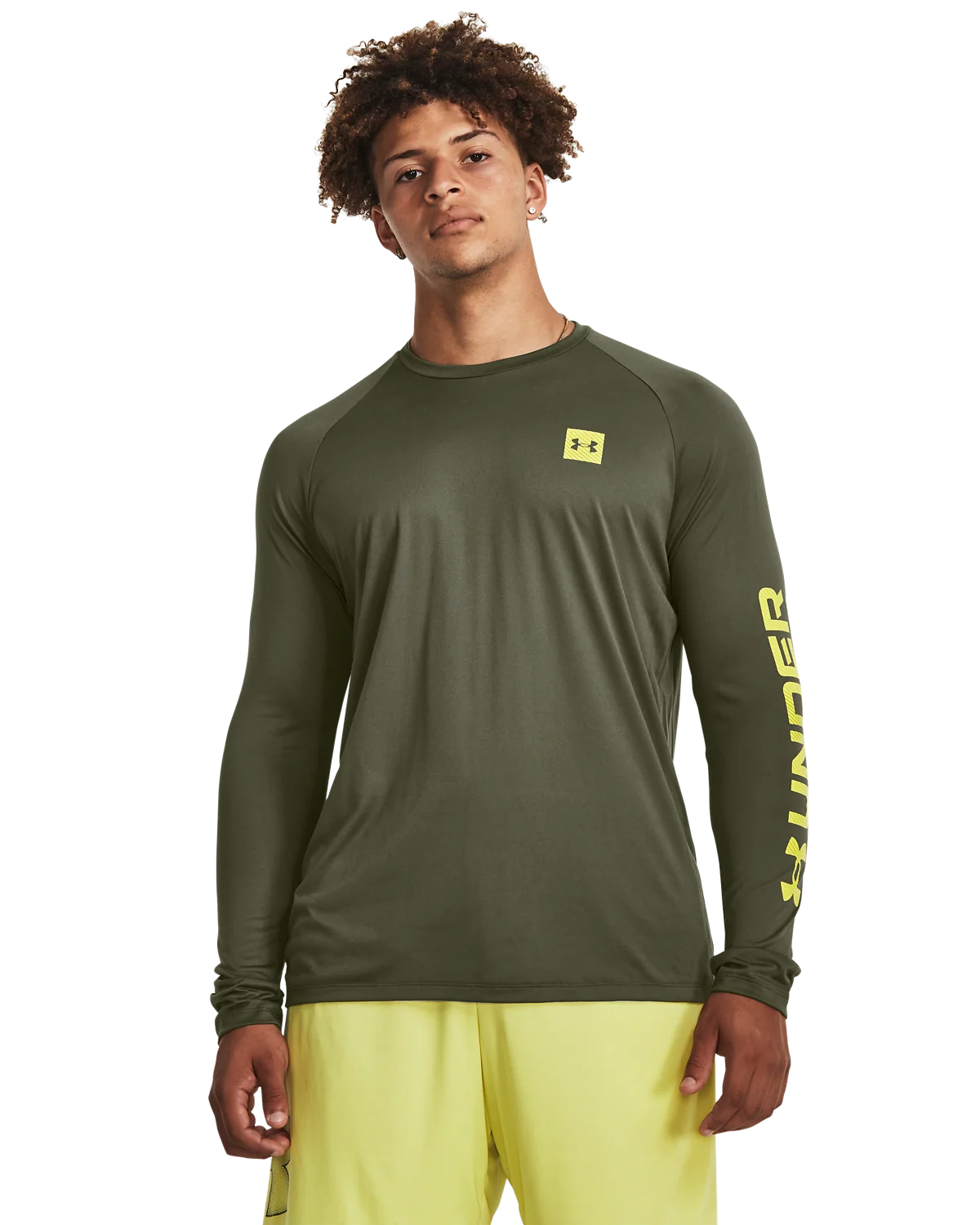 Men's UA Tech™ Print Fill Long Sleeve