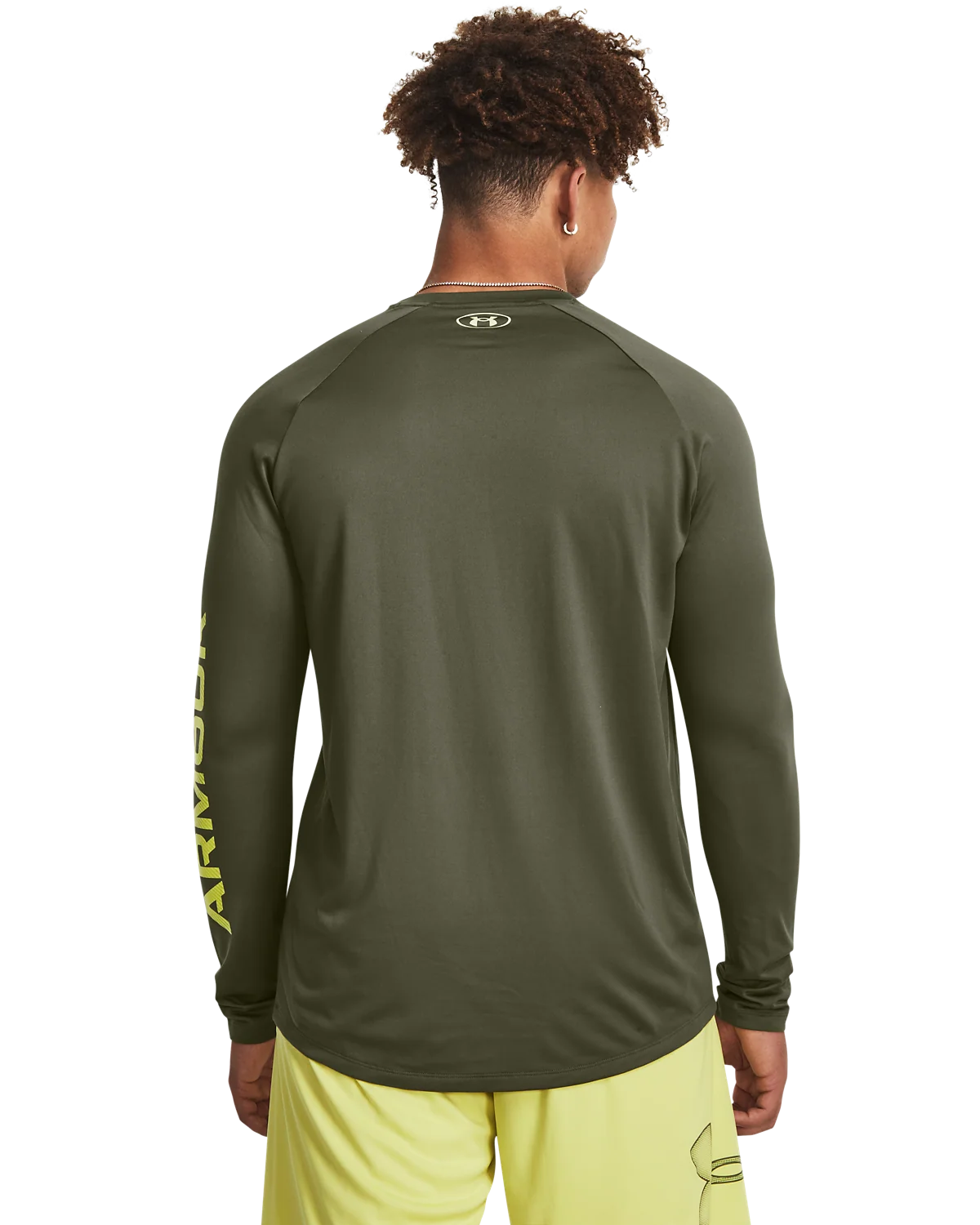 Men's UA Tech™ Print Fill Long Sleeve - Image 2