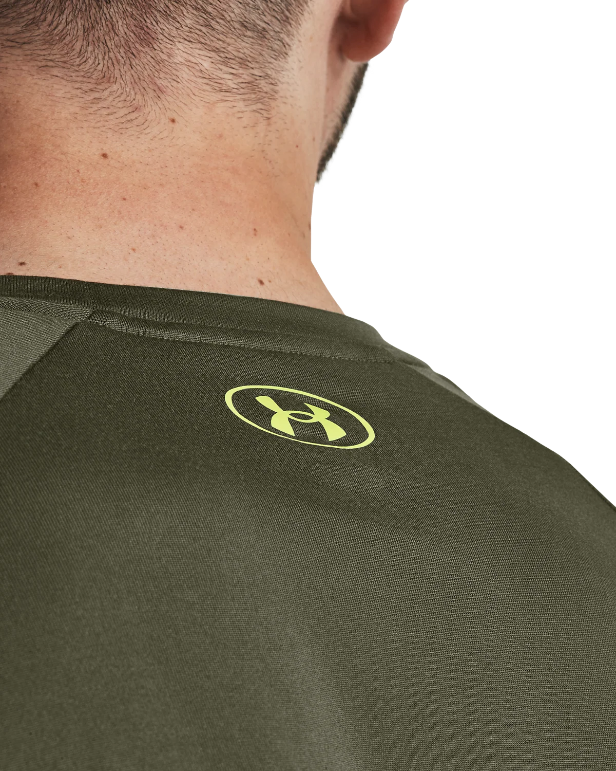 Men's UA Tech™ Print Fill Short Sleeve - Image 5