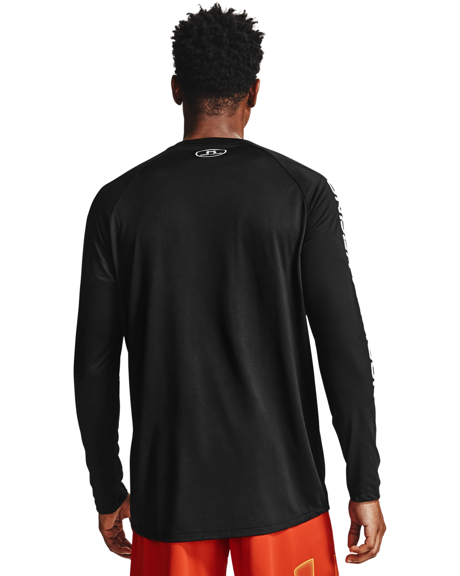 Men's UA Tech™ Triple Logo Long Sleeve - Image 2