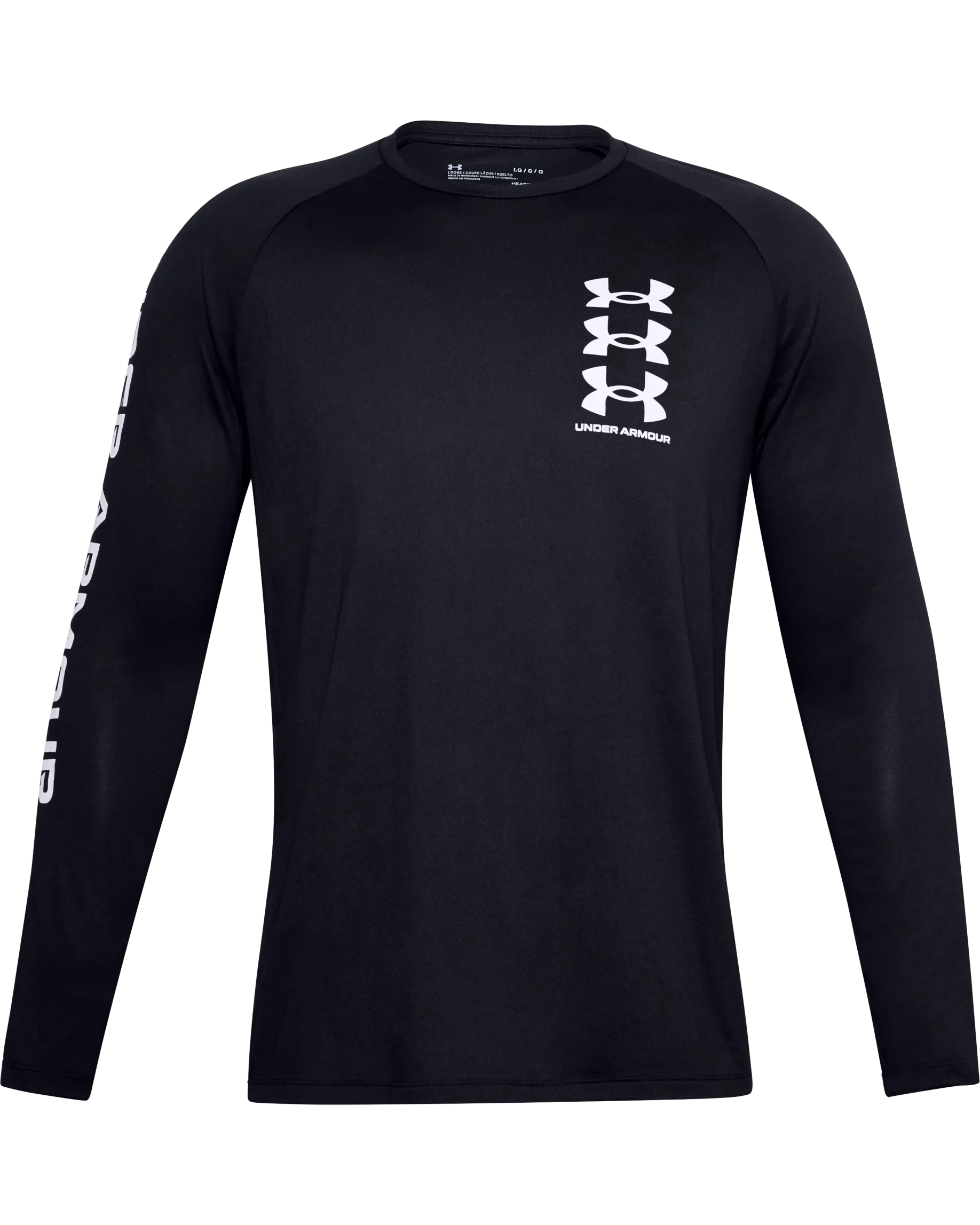 Men's UA Tech™ Triple Logo Long Sleeve - Image 5