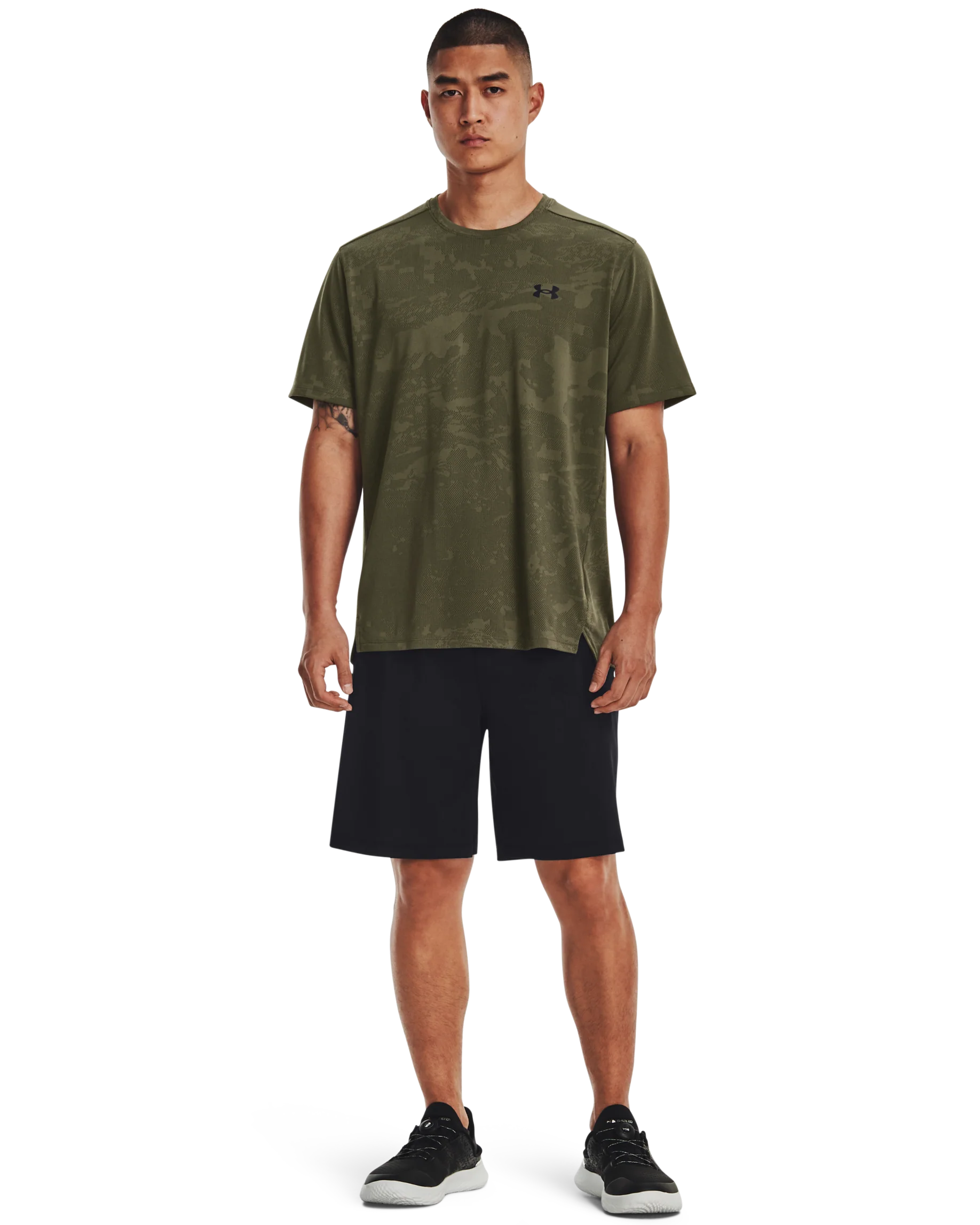 Men's UA Tech™ Vent Jacquard Short Sleeve - Image 3