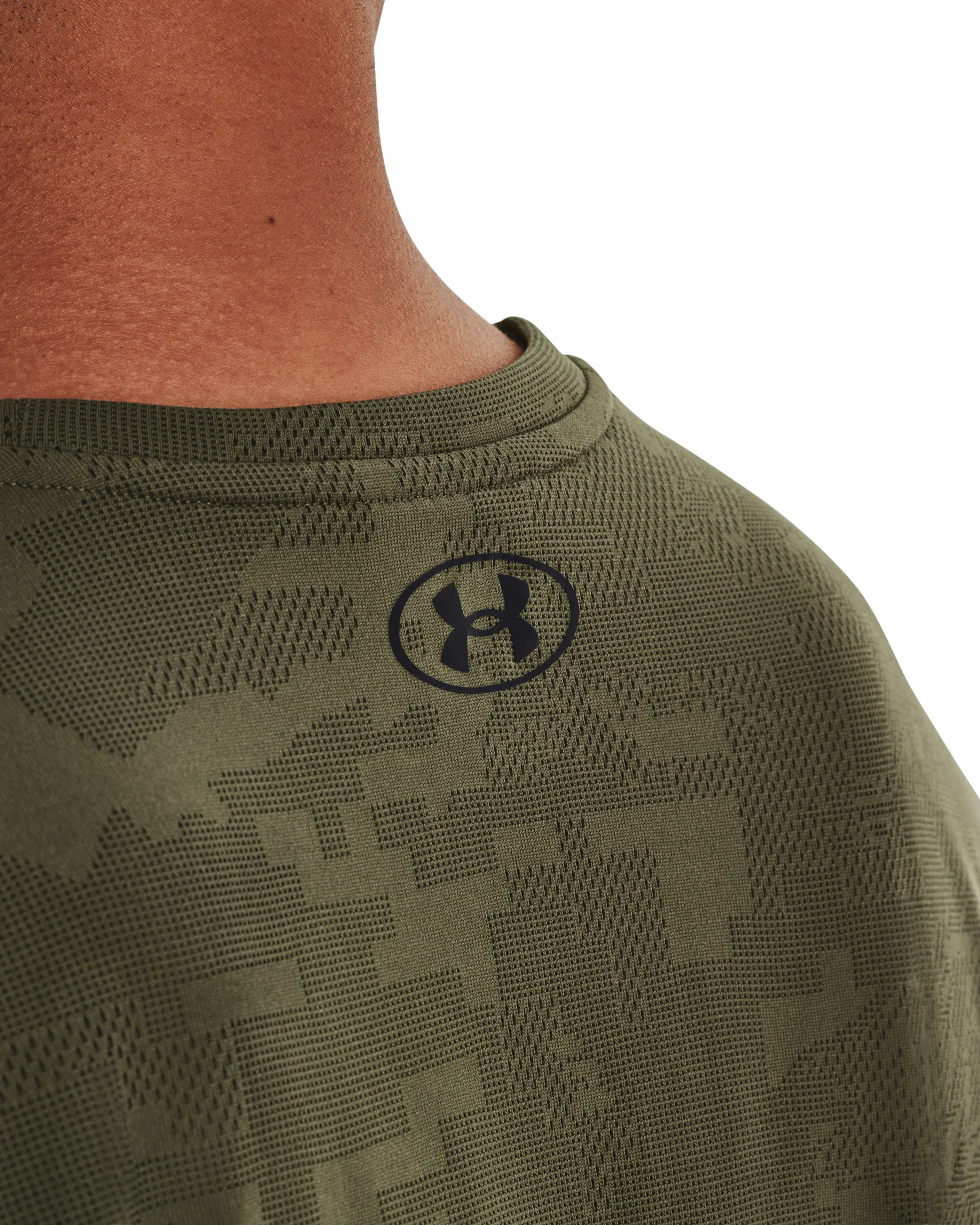 Men's UA Tech™ Vent Jacquard Short Sleeve - Image 5