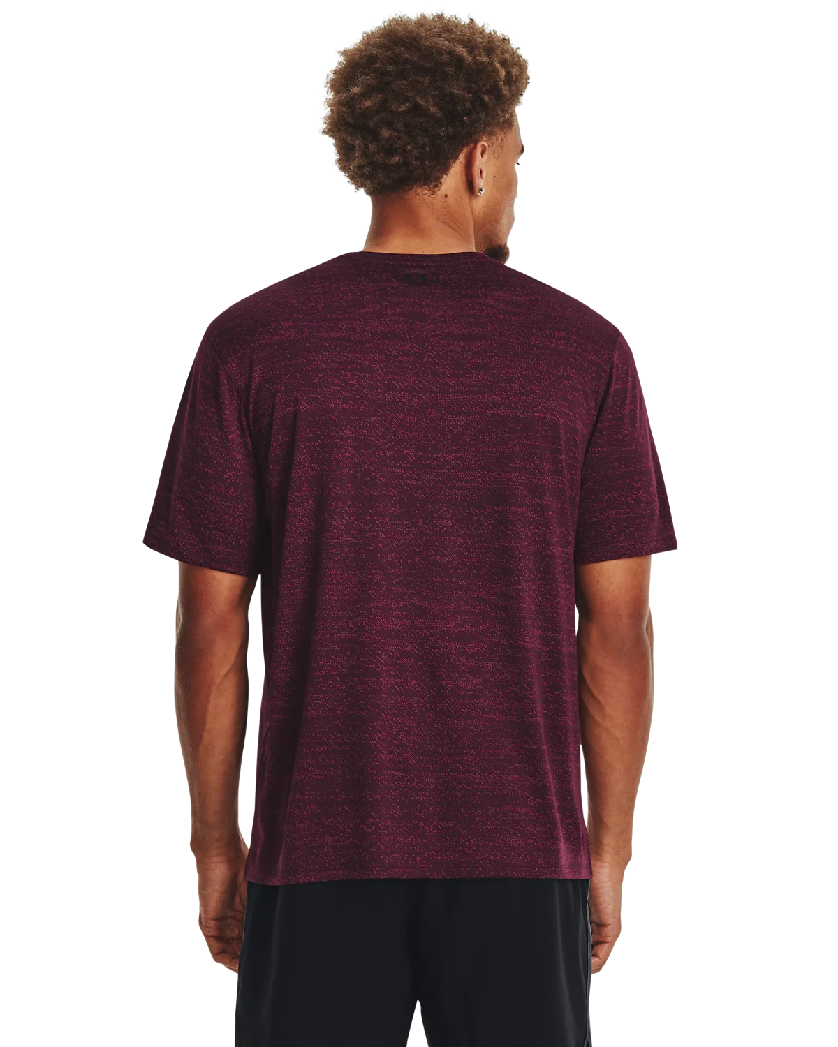Men's UA Tech™ Vent Jacquard Short Sleeve - Image 2
