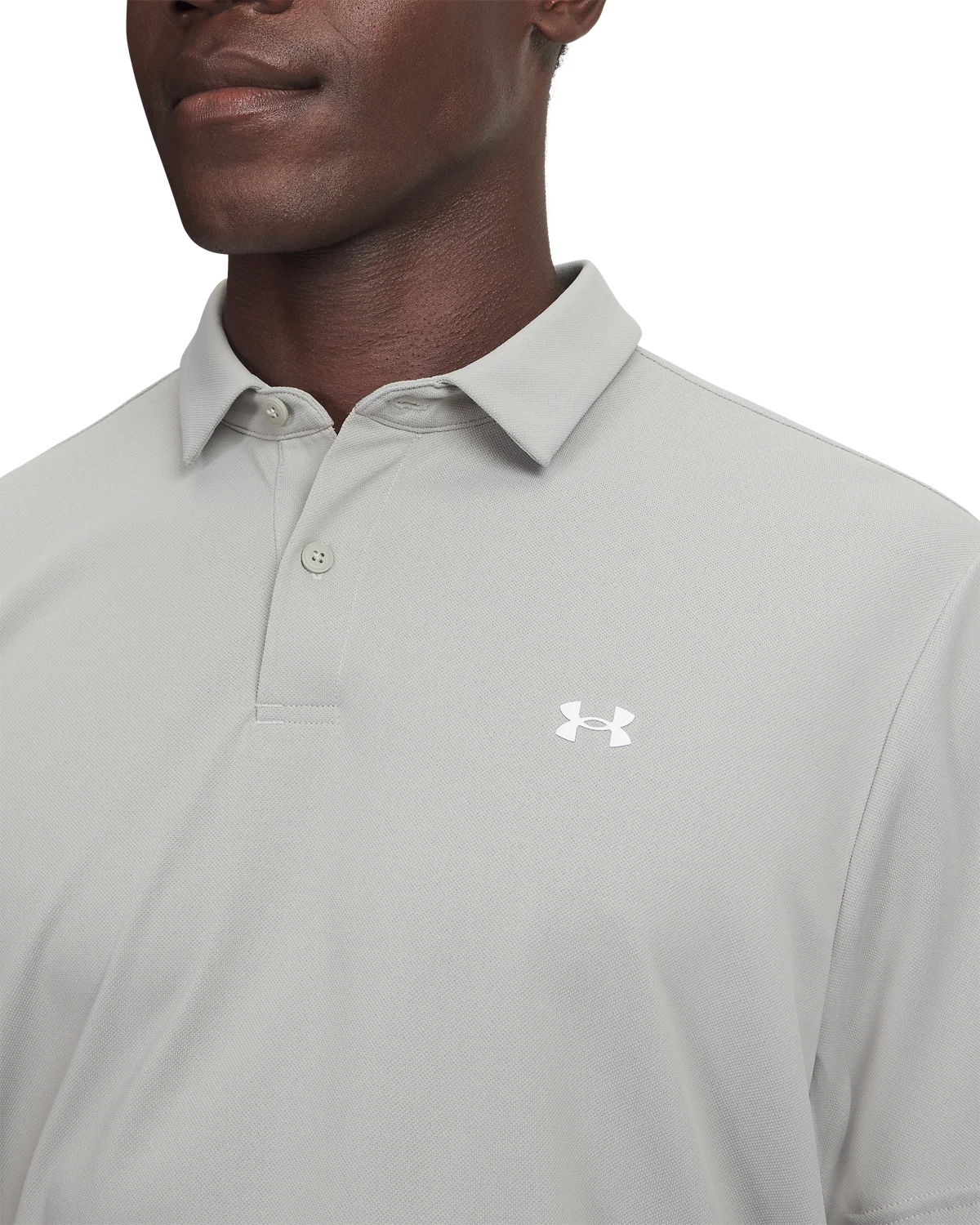 Men's UA Tee To Green Pique Polo - Image 3