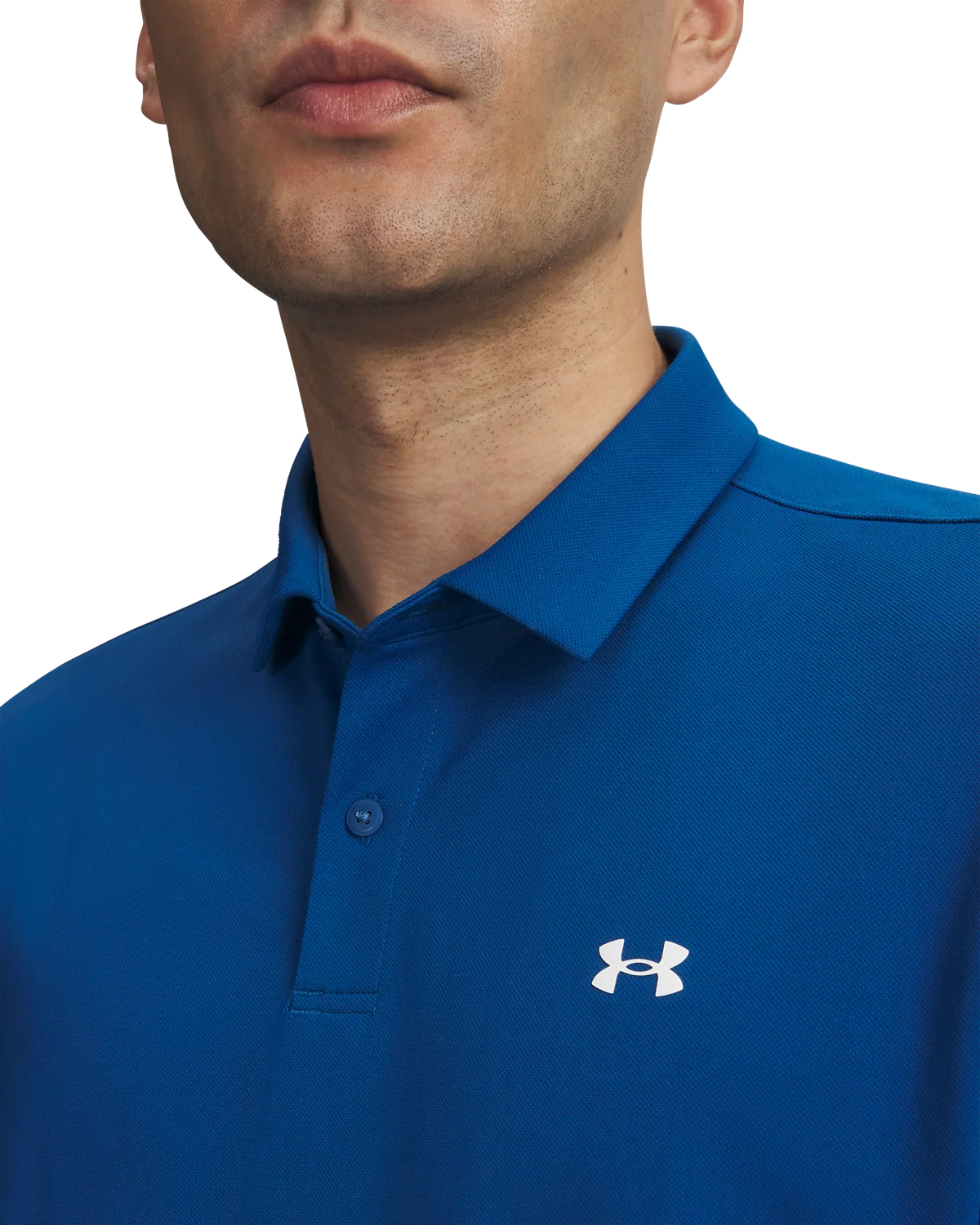 Men's UA Tee To Green Pique Polo - Image 3