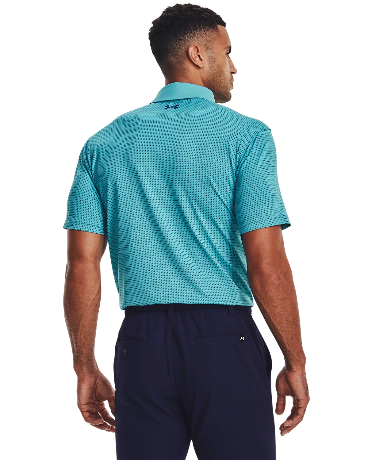 Men's UA Tee To Green Printed Polo - Image 2