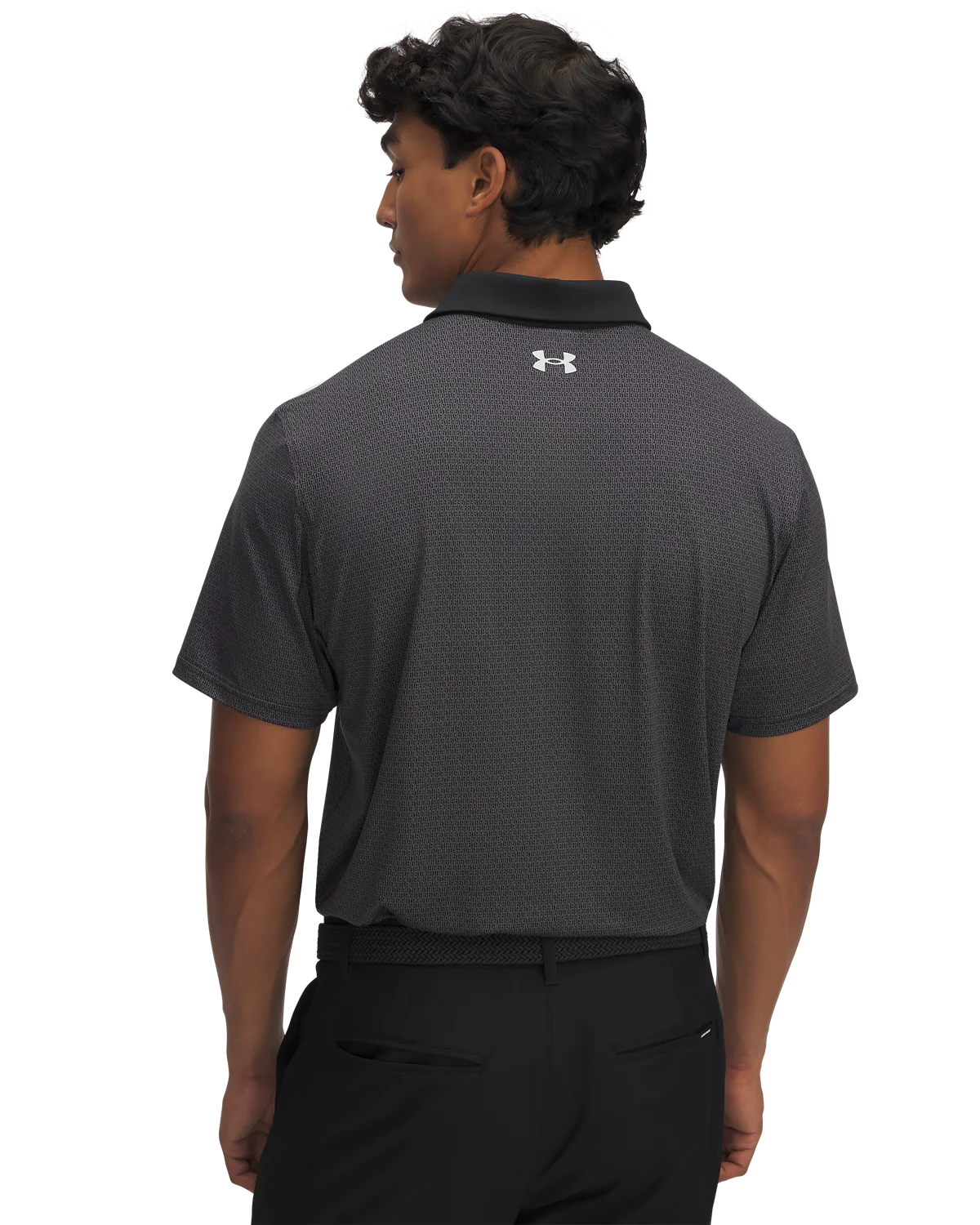 Men's UA Tee To Green Printed Polo - Image 2