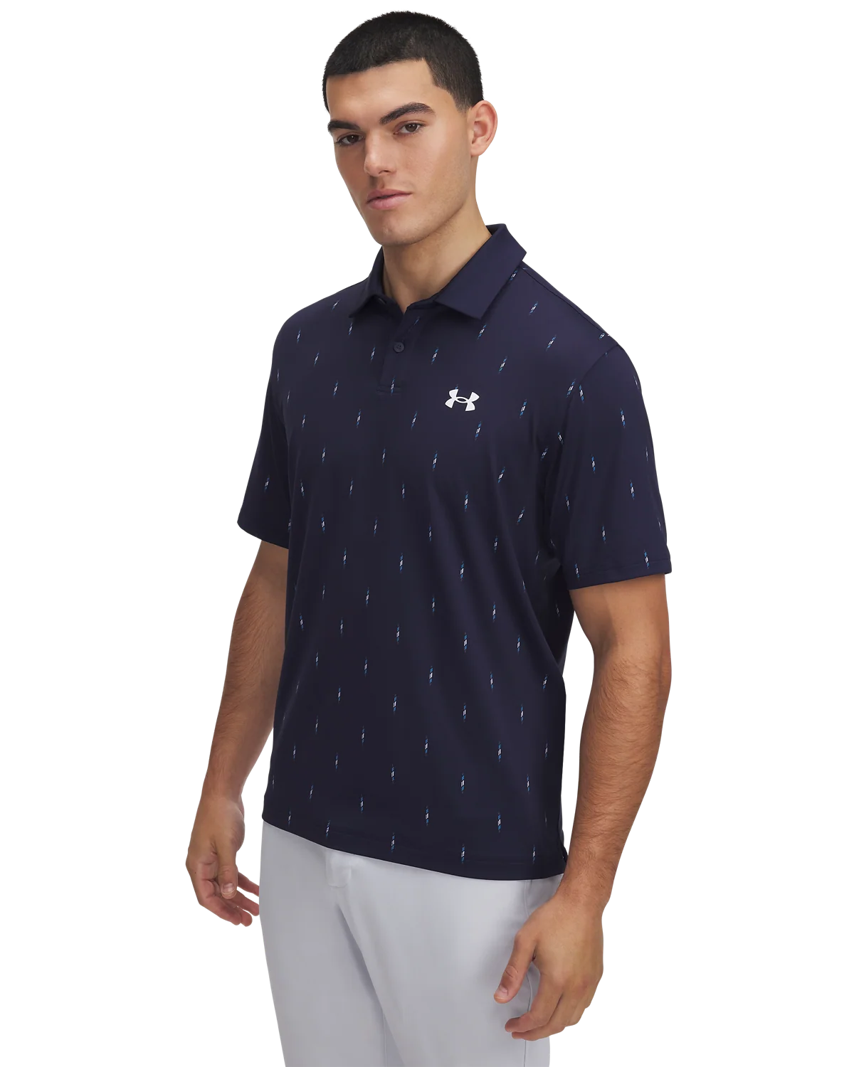 Men's UA Tee To Green Printed Polo